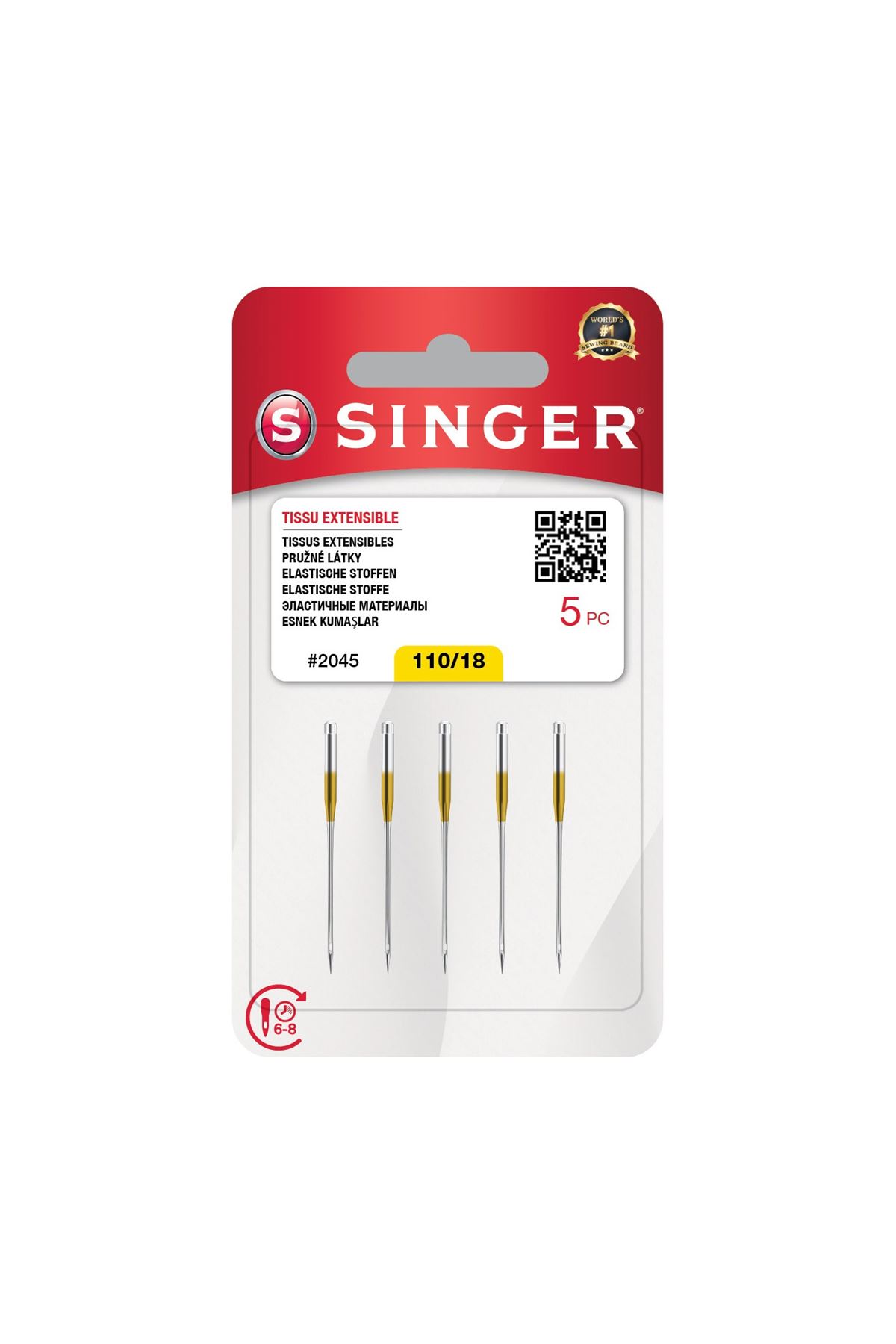 Jarse İğnesi 18 Numara (5'Li Blıster)