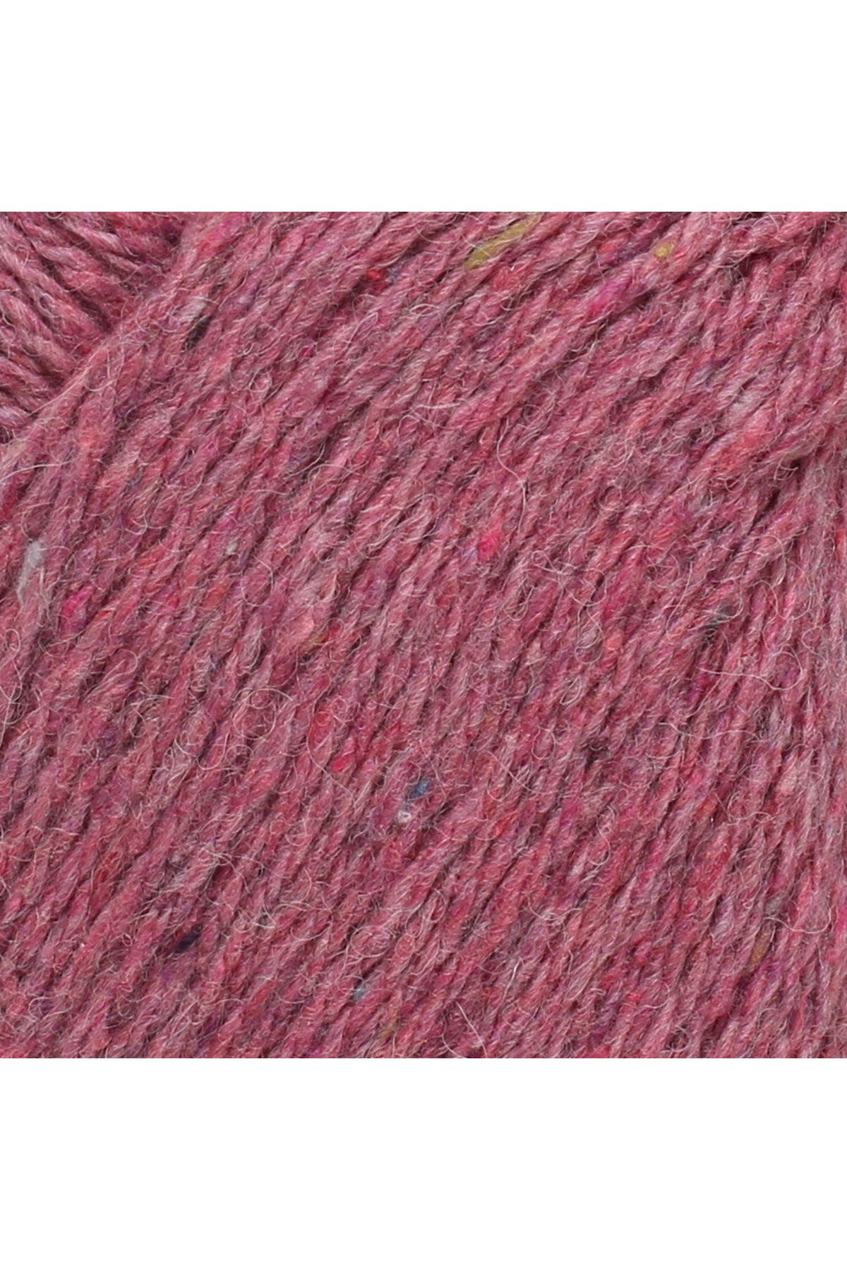 La Mia Re-Tweed Gül Kurusu Melanj El Örgü İpi - L140 - 34417