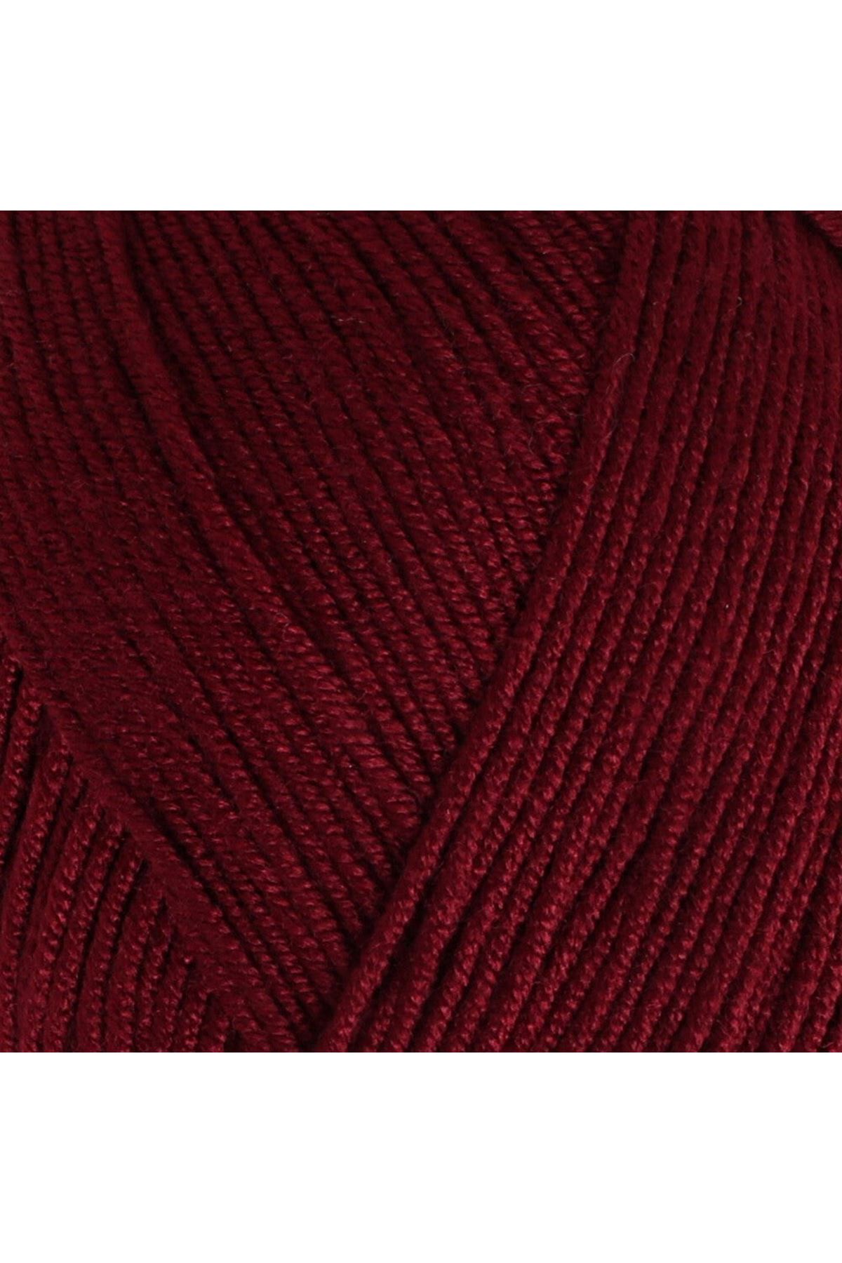 La Mia Baby Boom Bordo El Örgü İpi - 110 - 34453