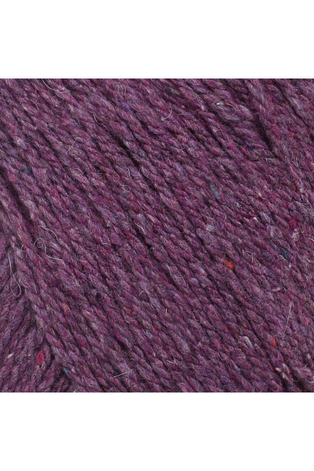 La Mia Re-Tweed Mor Melanj El Örgü İpi - L143 - 34408