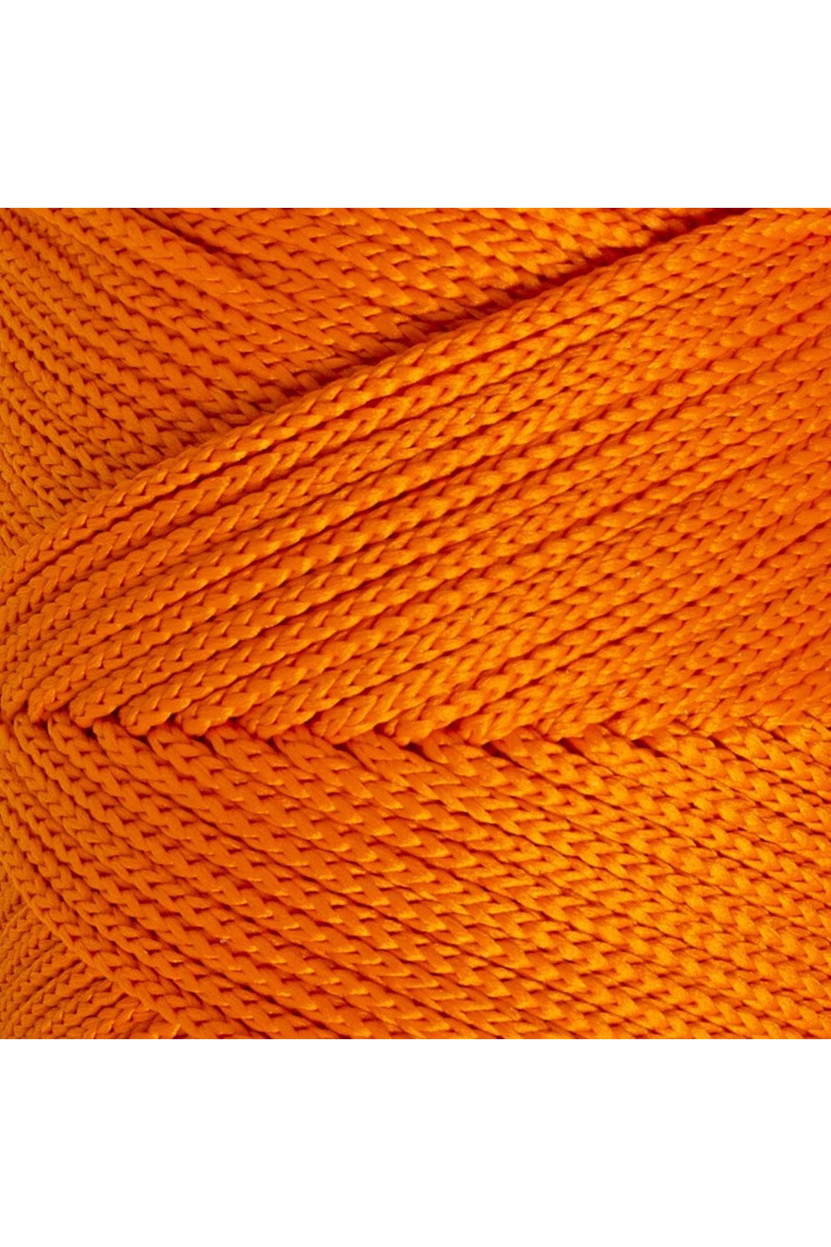 Loren Polyester Soft Macrame Turuncu El Örgü İpi - LM011 - 34430