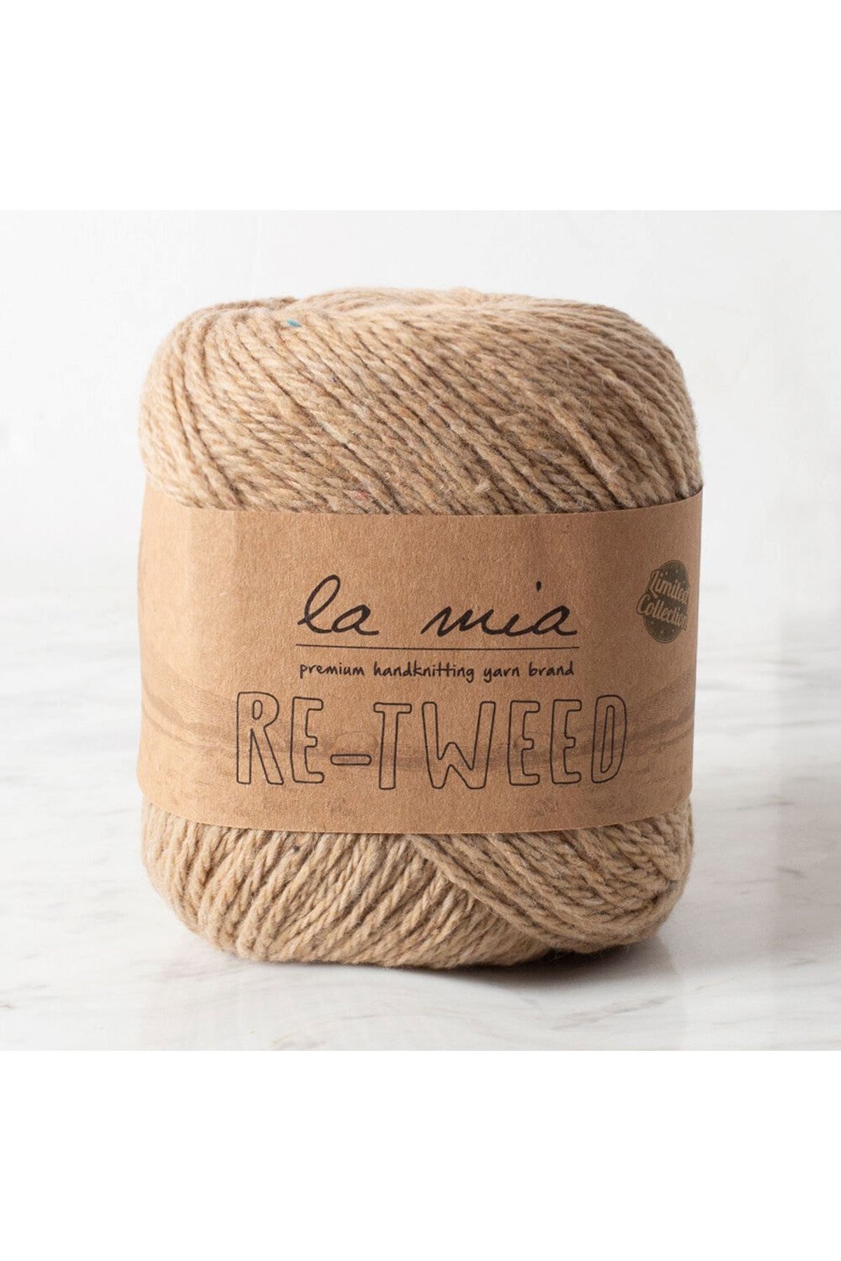 La Mia Re-Tweed Bej Melanj El Örgü İpi - L122 - 34407