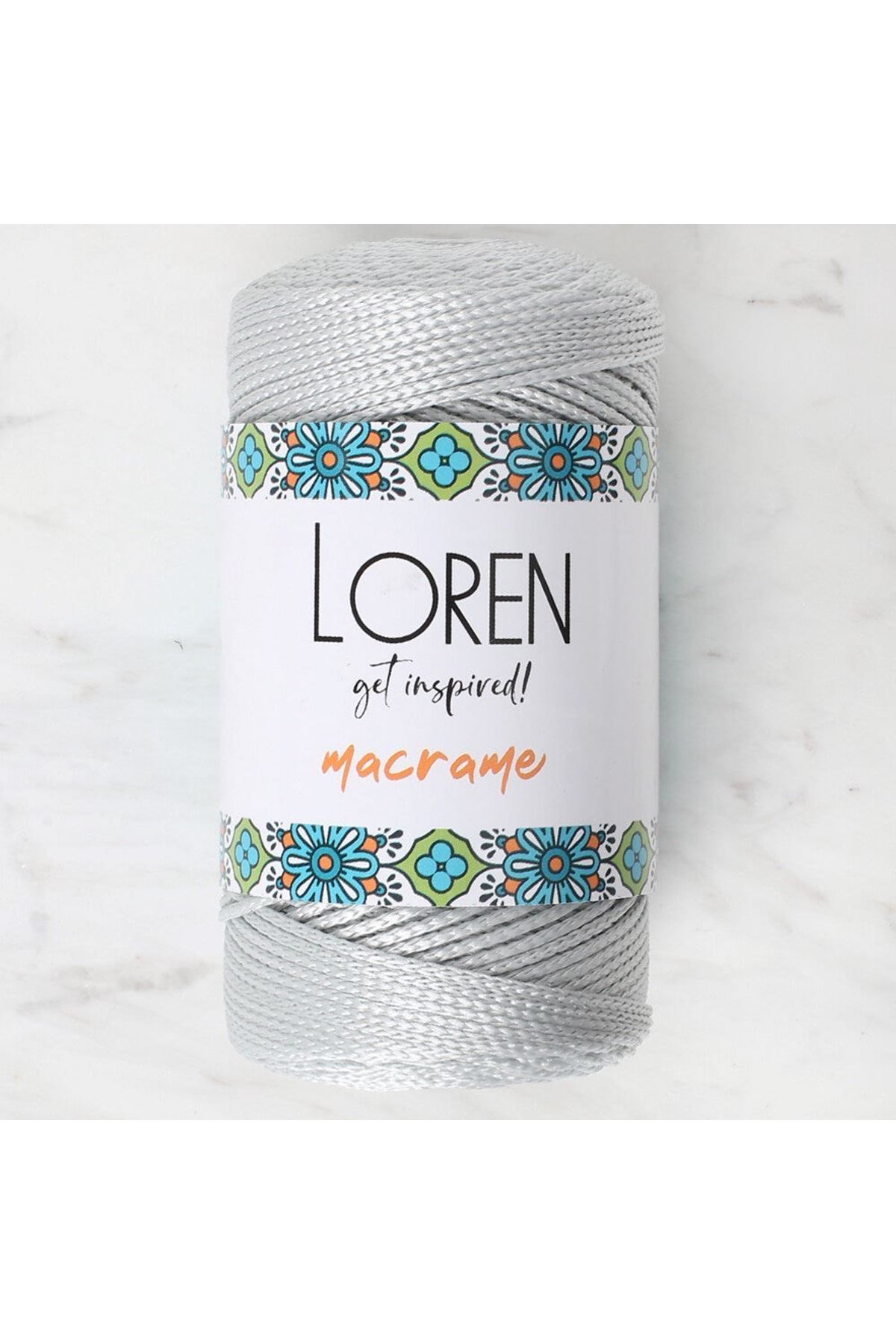 Loren Macrame Gri El Örgü İpi - RM 060 - 34331