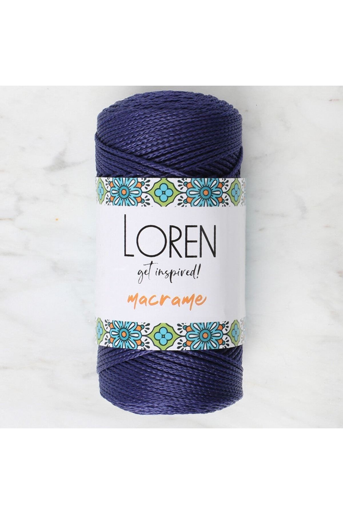 Loren Macrame Lacivert El Örgü İpi - RM 0262 - 34353