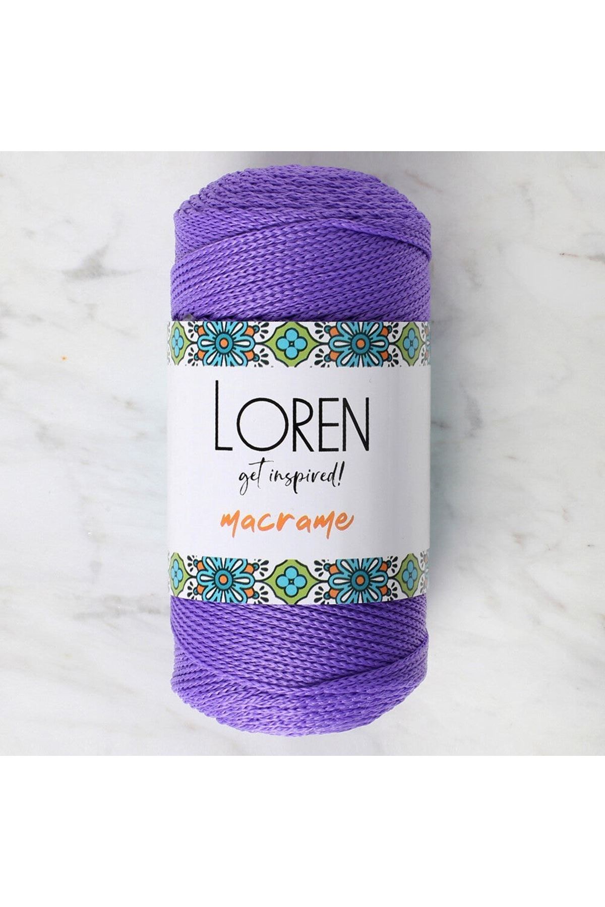 Loren Macrame Mor El Örgü İpi - RM 0141 - 34346