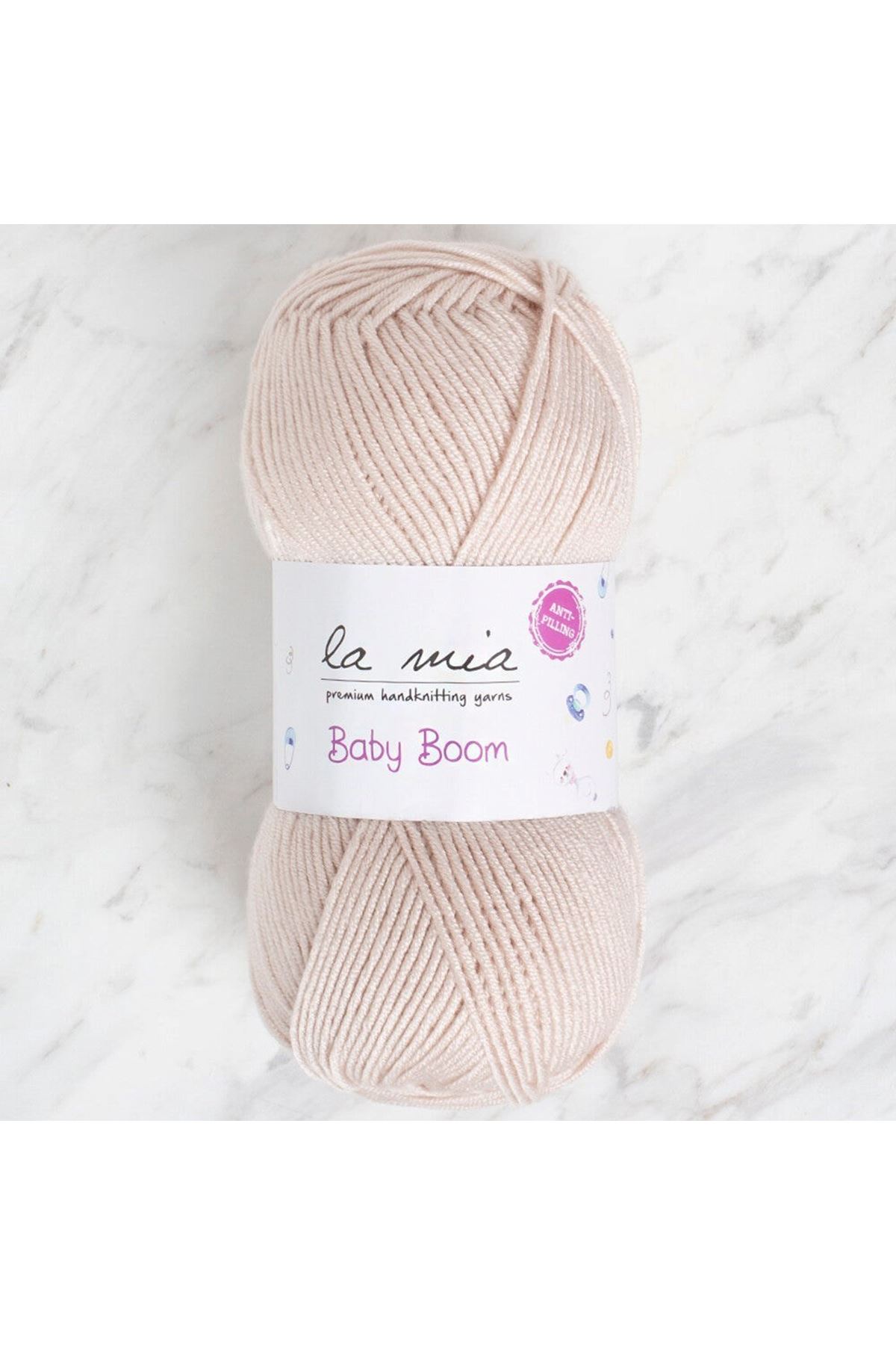 La Mia Baby Boom Bej El Örgü İpi - 310 - 34263