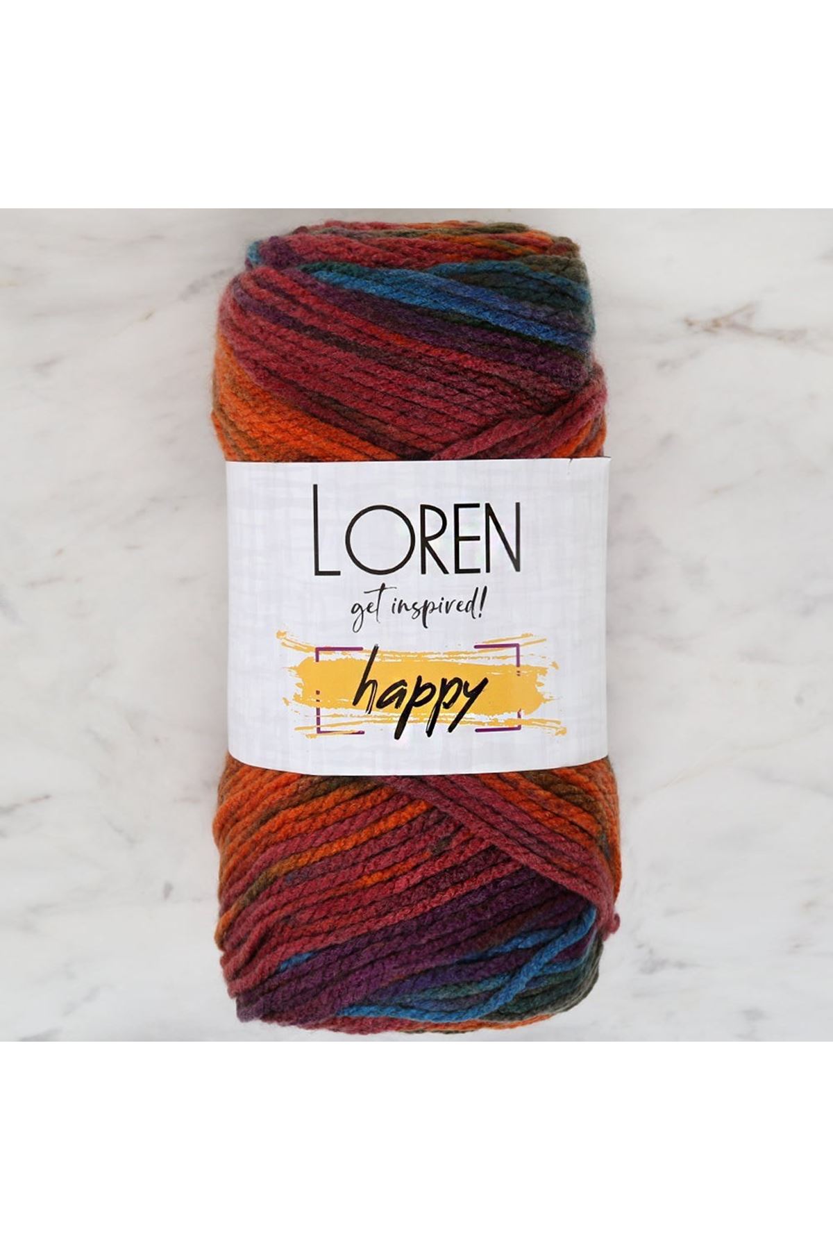 Loren Happy Ebruli El Örgü İpi - RH017 - 34302