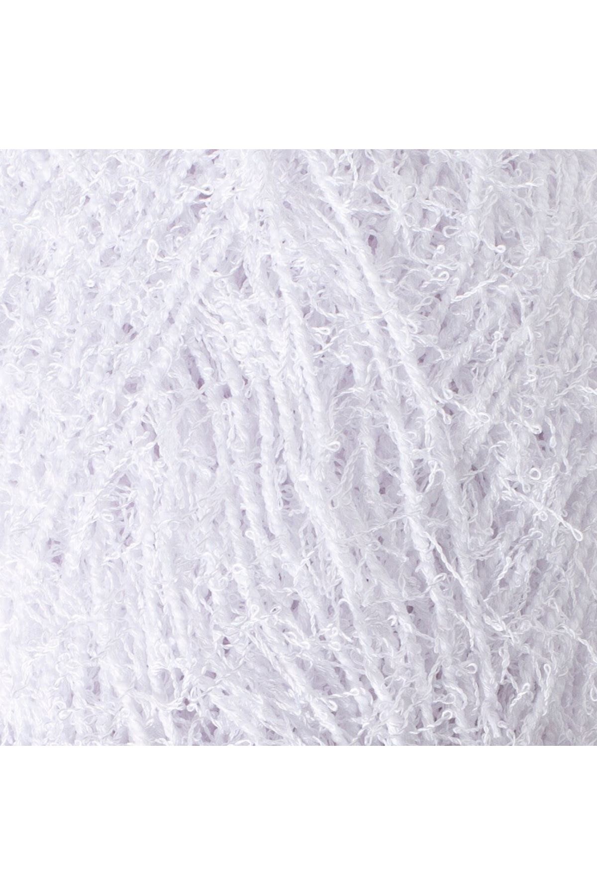 Loren Wash Optik Beyaz El Örgü İpi - R001 - 34262