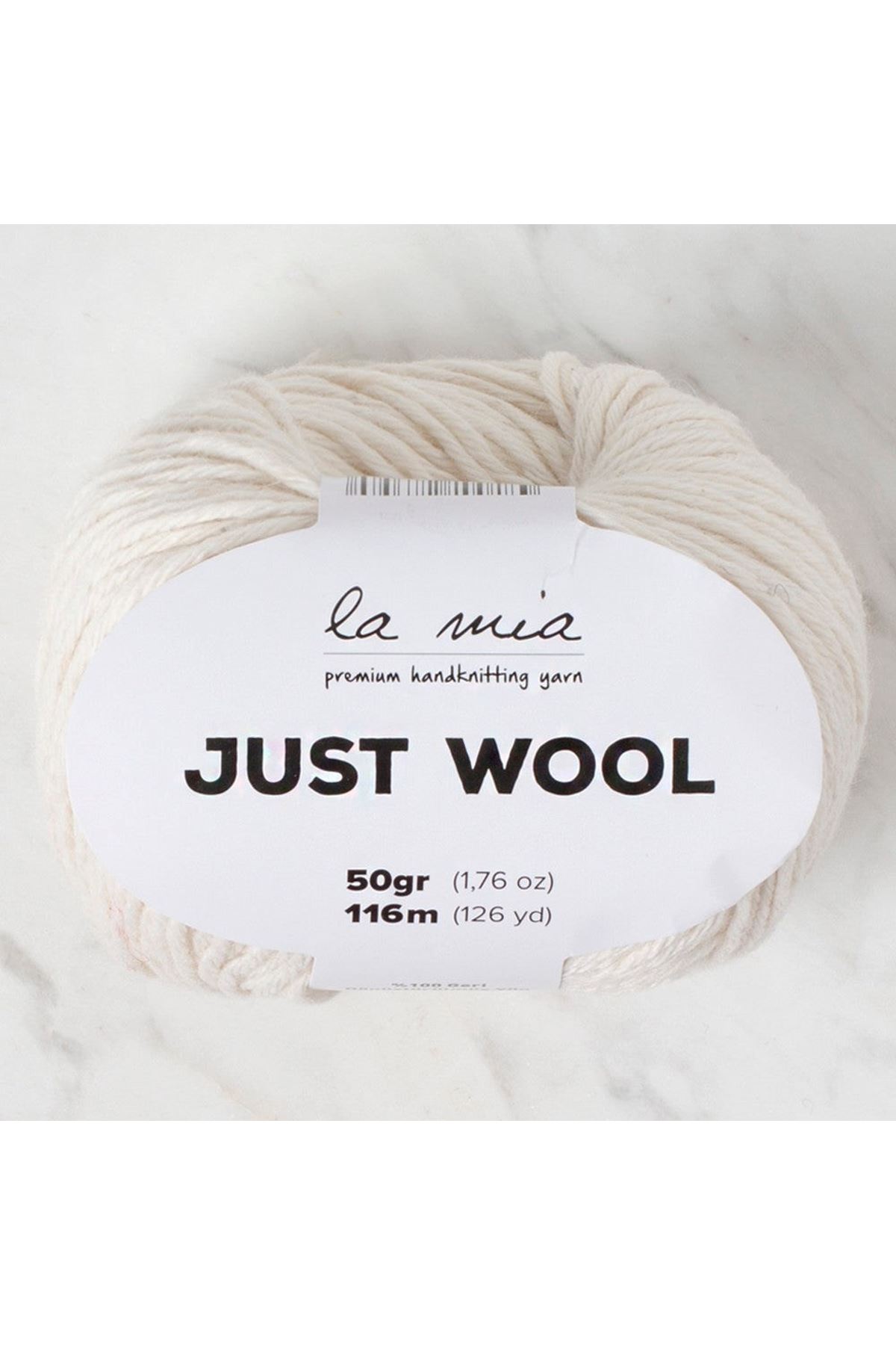 La Mia Just Wool Krem El Örgü İpi - LT018 - 34183