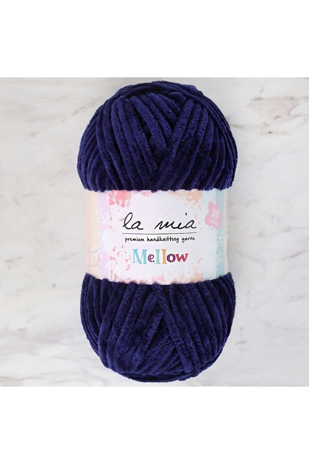 La Mia Mellow Lacivert El Örgü İpi - 917 - 34163