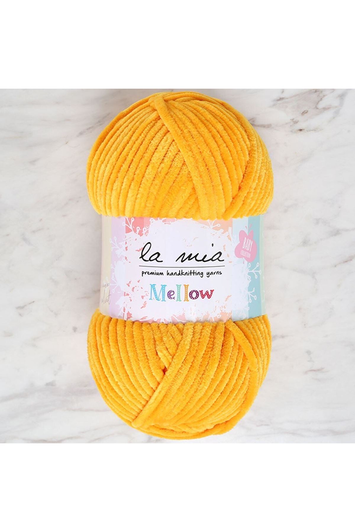 La Mia Mellow Sarı El Örgü İpi - 947 - 34181