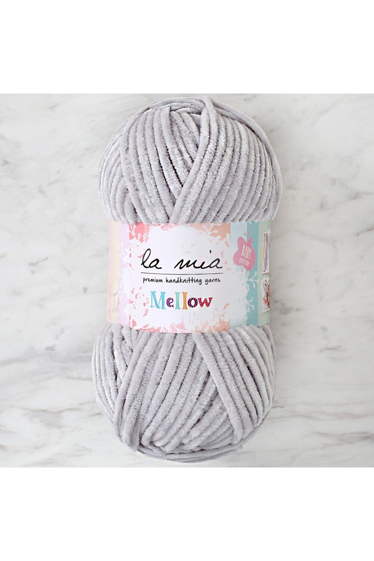 La Mia Mellow Açık Gri El Örgü İpi - 942 - 34178