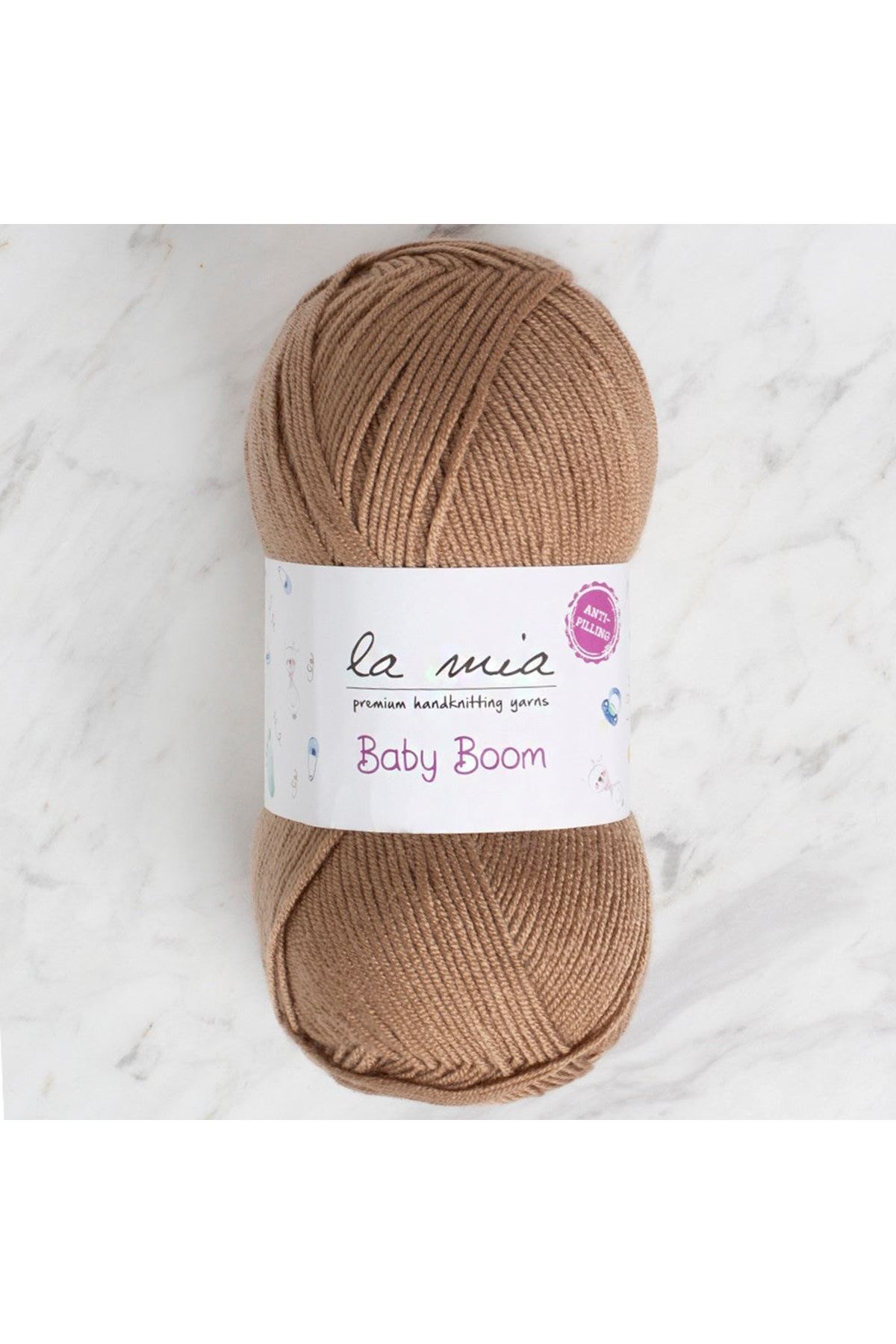 La Mia Baby Boom Kahverengi El Örgü İpi - 1886 - 34113