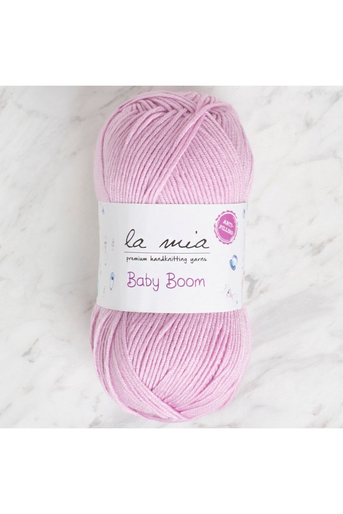 La Mia Baby Boom Lila El Örgü İpi - 705 - 34127