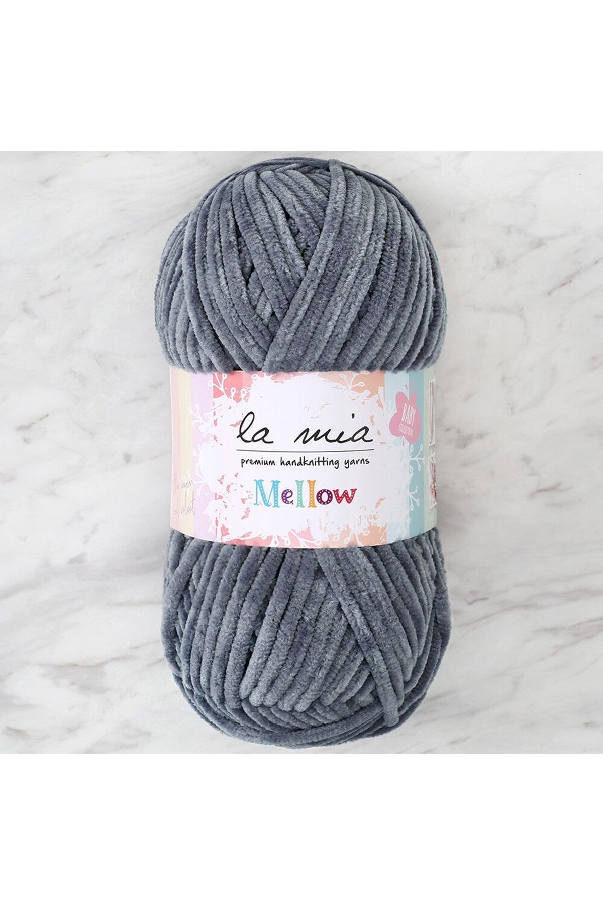 La Mia Mellow Gri El Örgü İpi - 905 - 34154