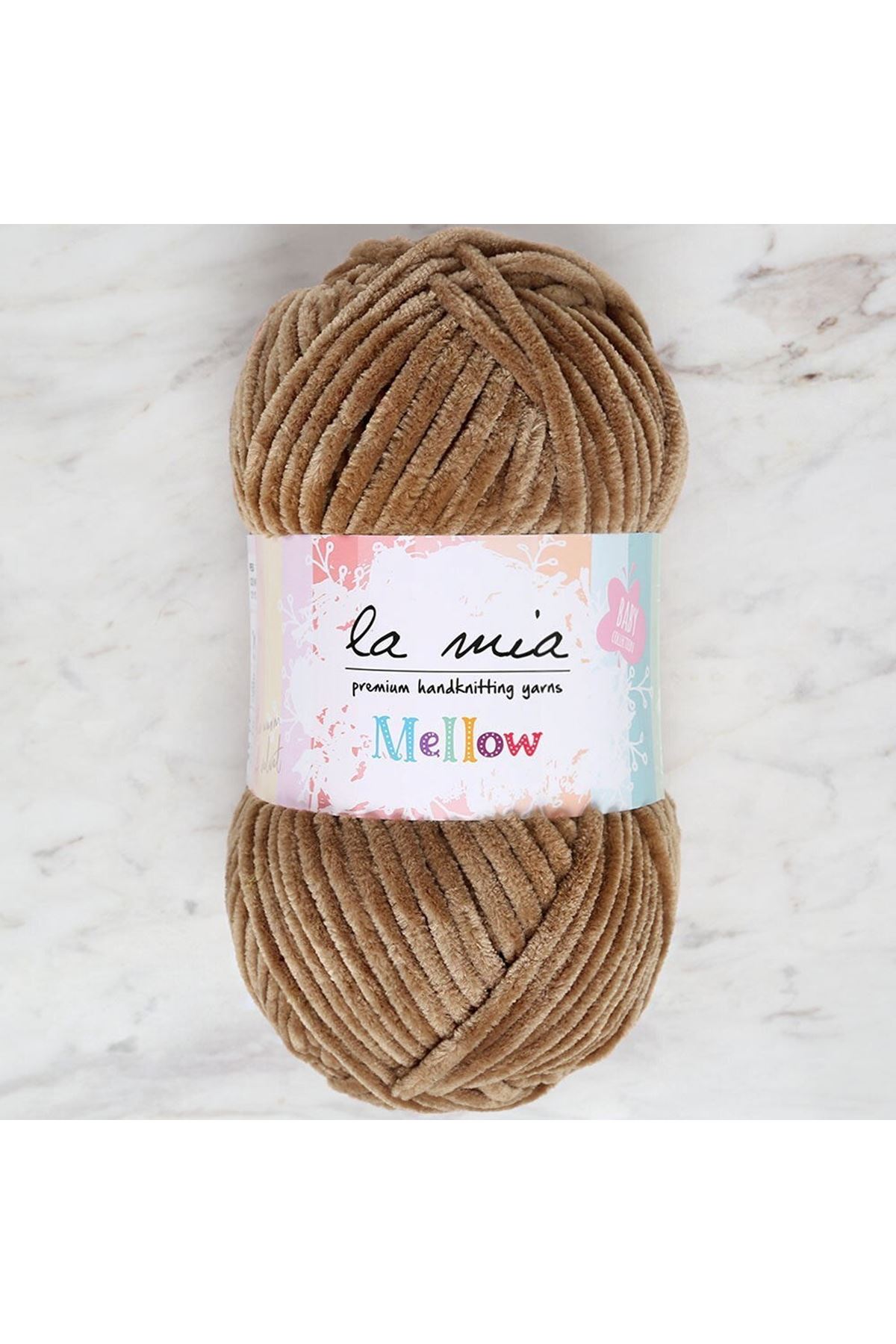 La Mia Mellow Kahverengi El Örgü İpi - 922 - 34167