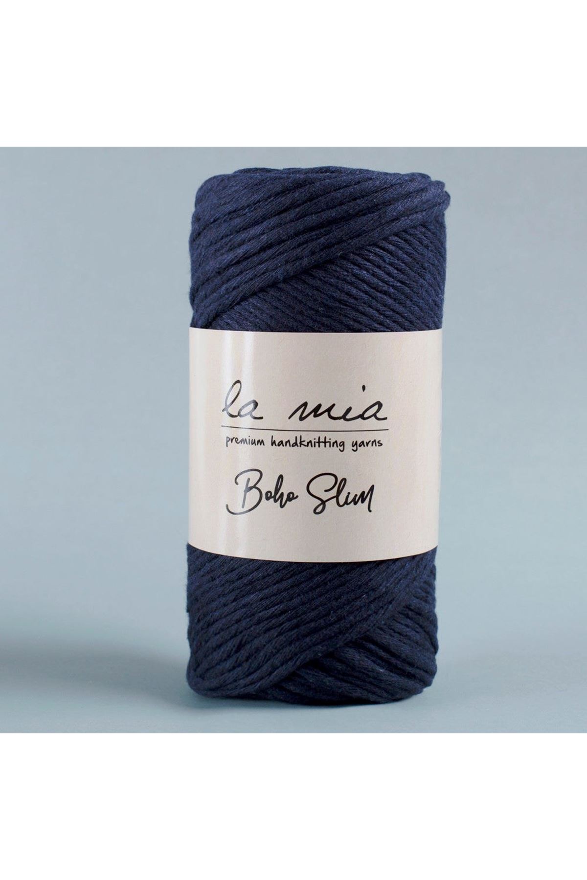 La Mia Boho Slim Lacivert El Örgü İpi -L023 - 34202