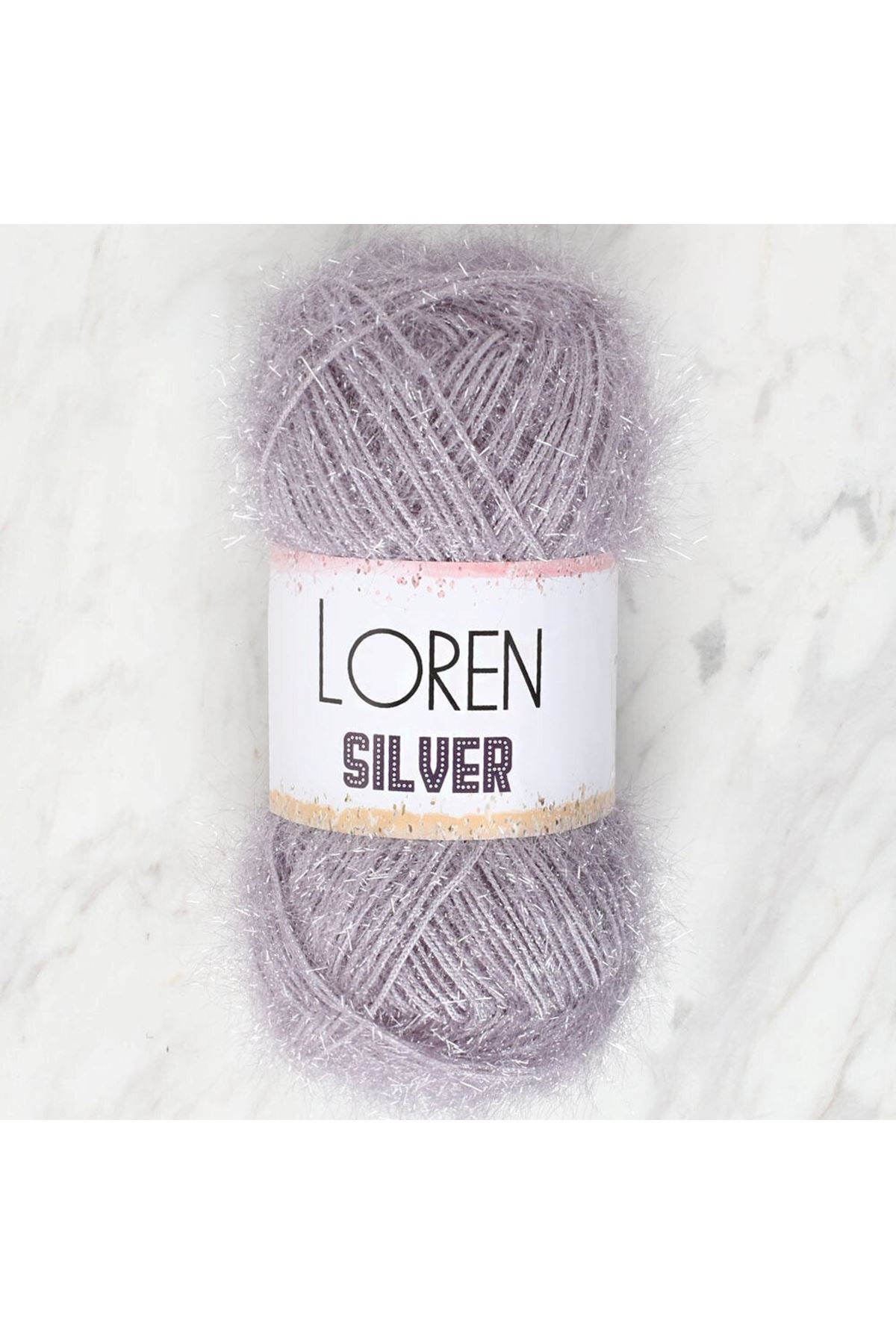 Loren Silver Gri El Örgü İpi - RS0006 - 34097
