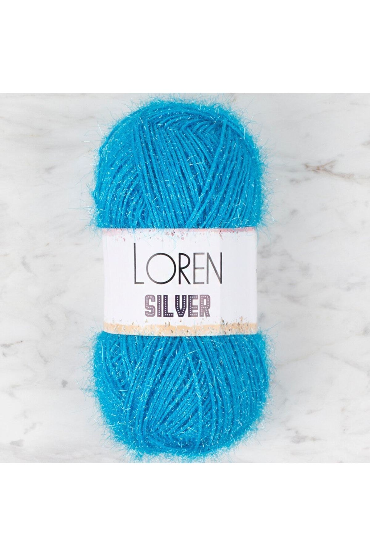 Loren Silver Mavi El Örgü İpi - RS0003 - 34090