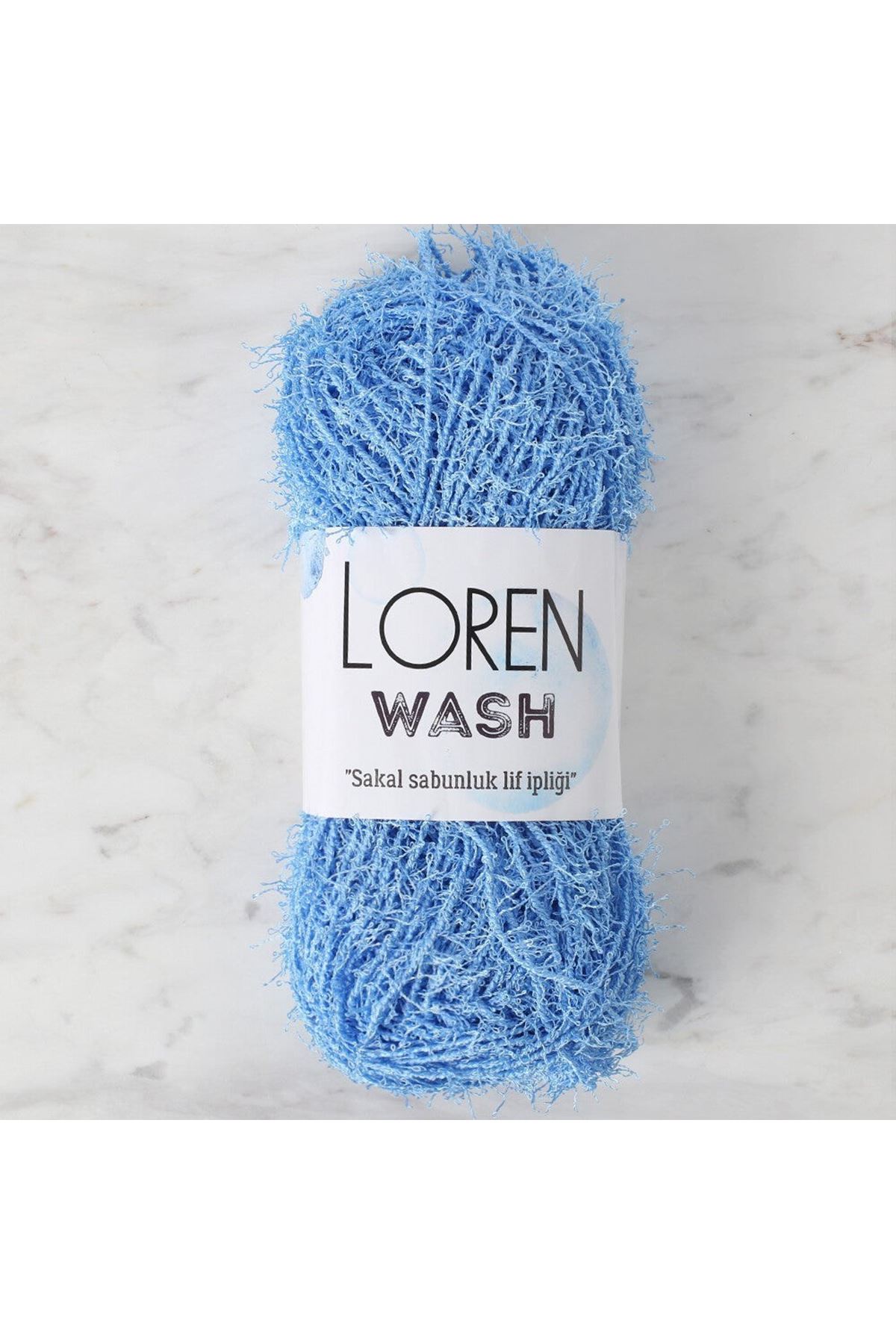 Loren Wash Mavi El Örgü İpi - R090 - 34019