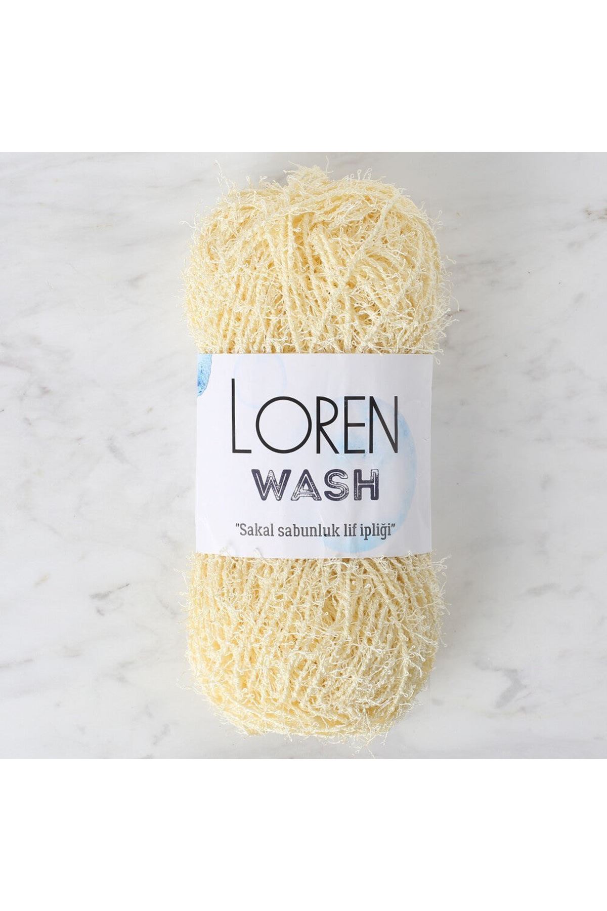 Loren Wash Açık Sarı El Örgü İpi - R083 - 34037