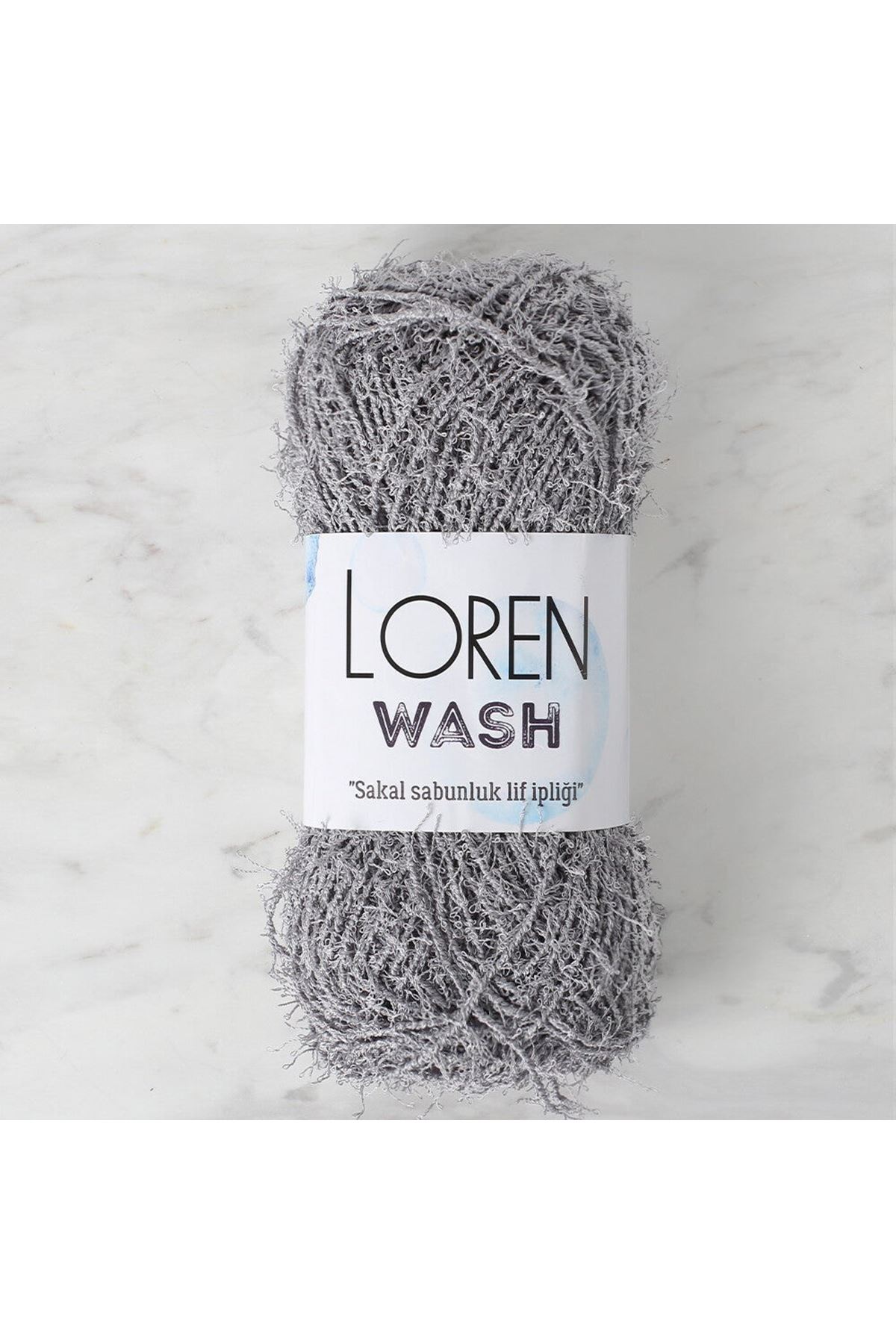 Loren Wash Gri El Örgü İpi - R082 - 34018