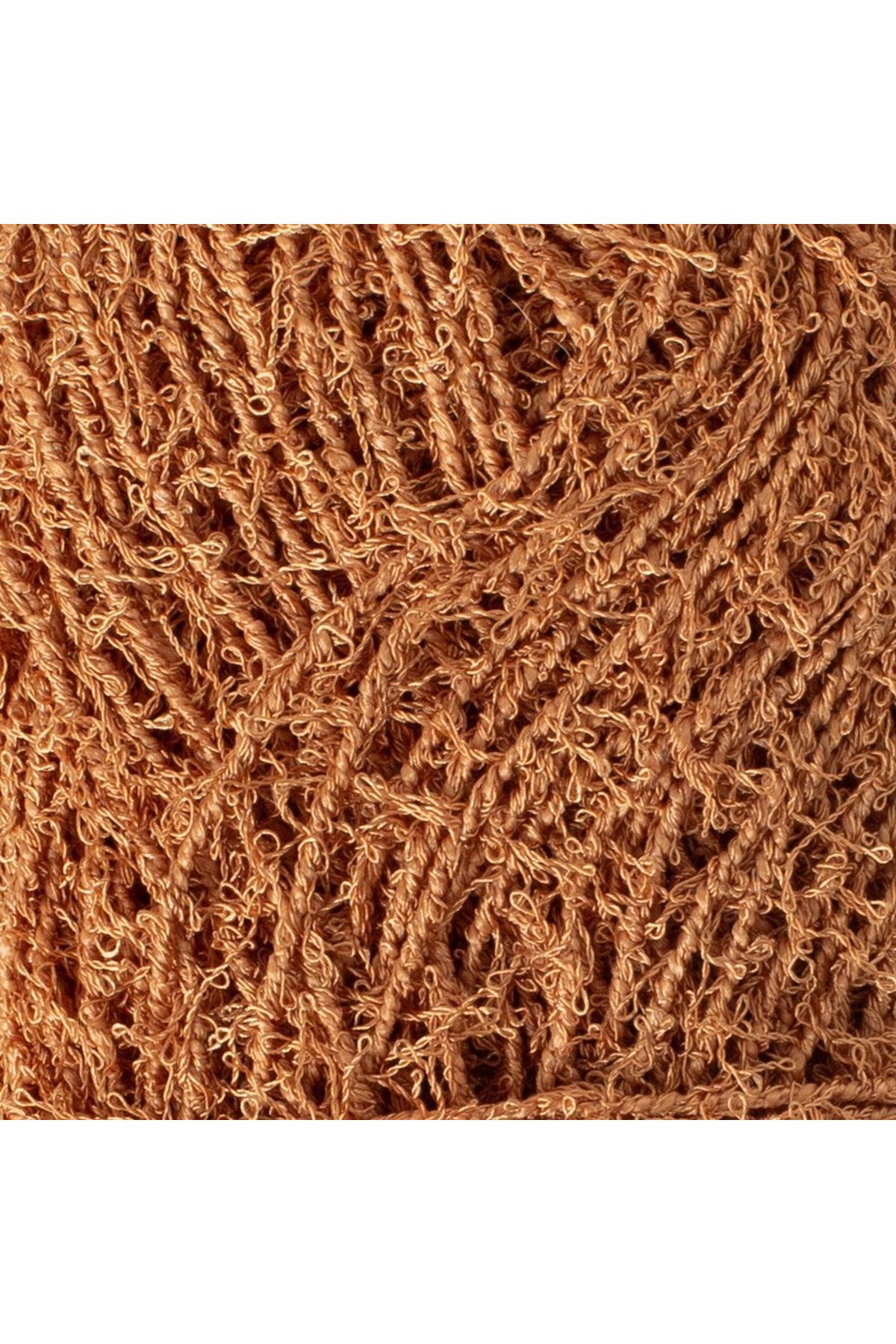 Loren Wash Kahverengi El Örgü İpi - R144 - 34035