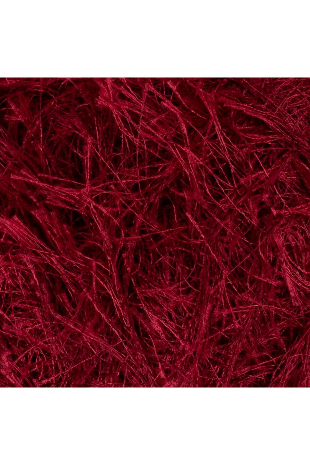 Loren Furry Bordo El Örgü İpi - RF026 - 34054