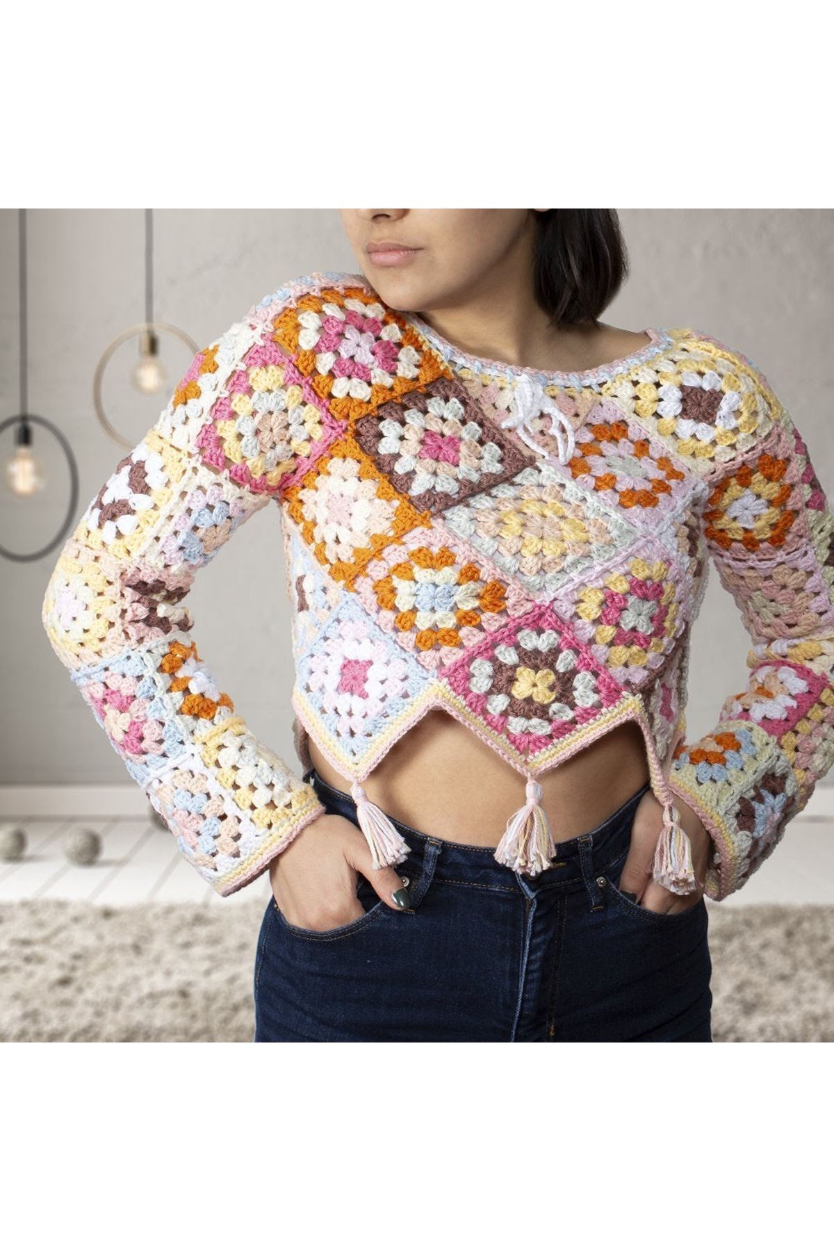 La Mia Pastel Cotton Sarı El Örgü İpi - L182 - 33951