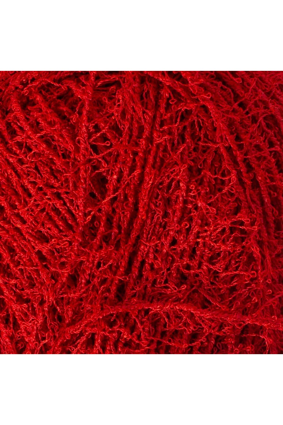 Loren Wash Kırmızı El Örgü İpi - R003 - 34027