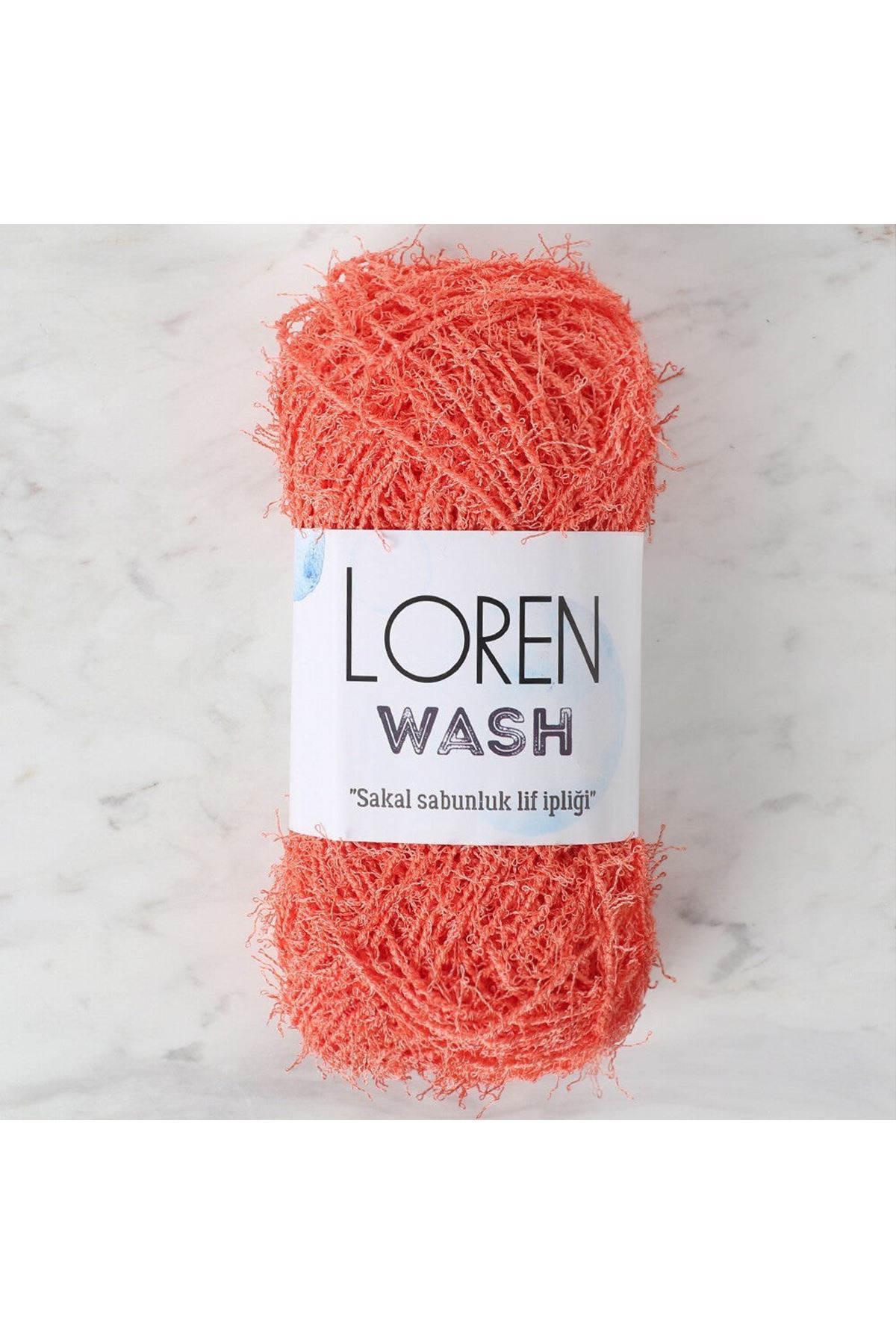Loren Wash Turuncu El Örgü İpi - R097 - 34025