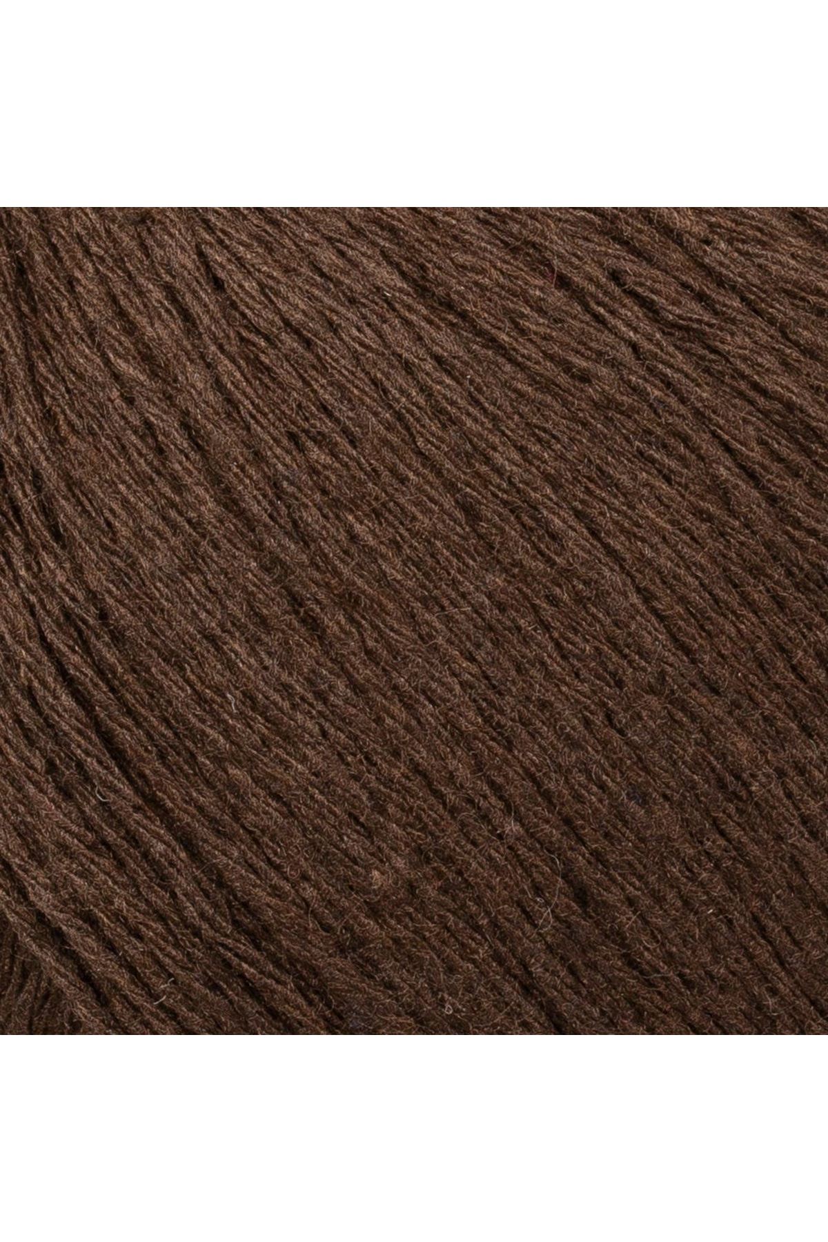 Loren Natural Baby Kahverengi El Örgü İpi - R035 - 33941