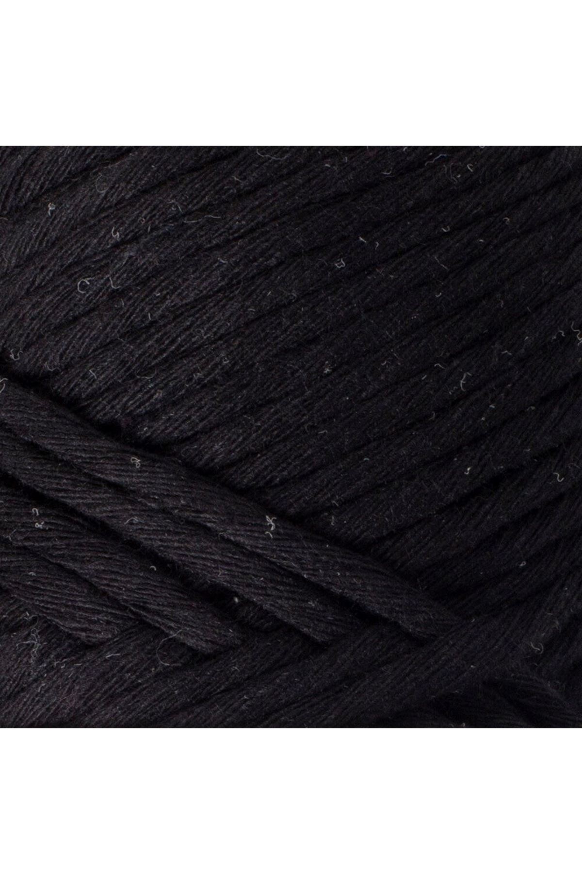 La Mia Boho Siyah Büküm Makrome İpi - L006 - 33997