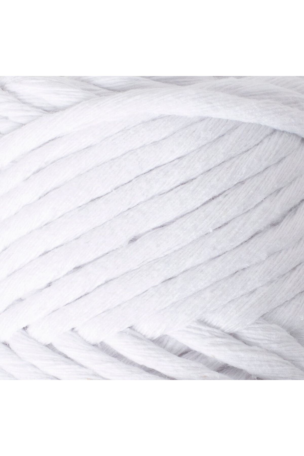 La Mia Boho Beyaz Büküm Makrome İpi - L001 - 33994