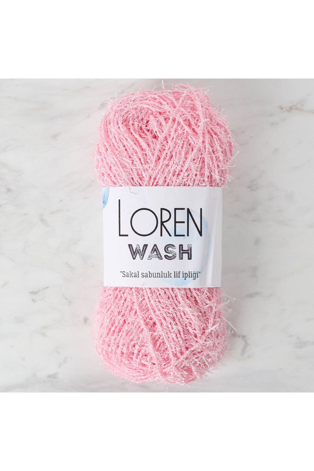 Loren Wash Bebe Pembe El Örgü İpi - R094 - 34022