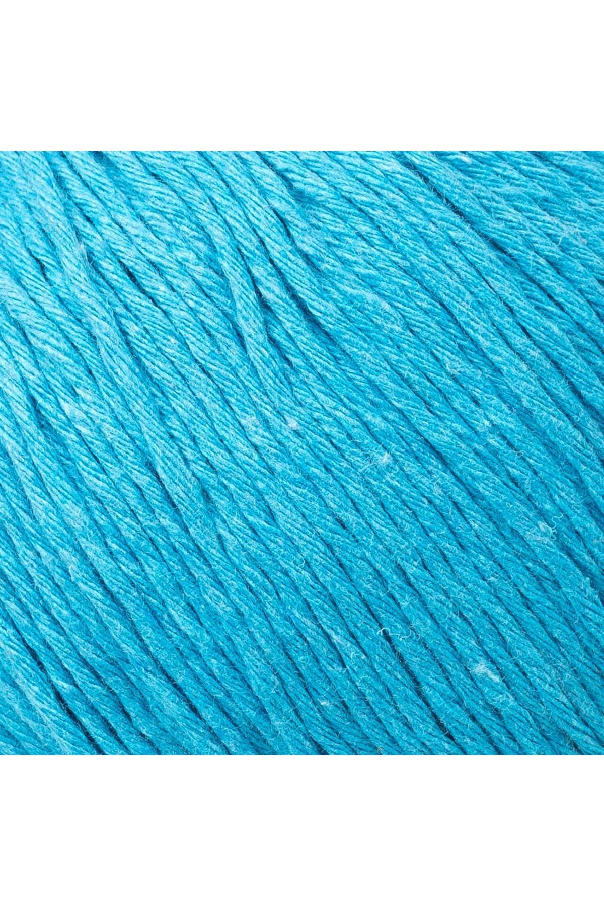 Loren Natural Cotton Turkuaz El Örgü İpi - R091 - 33923