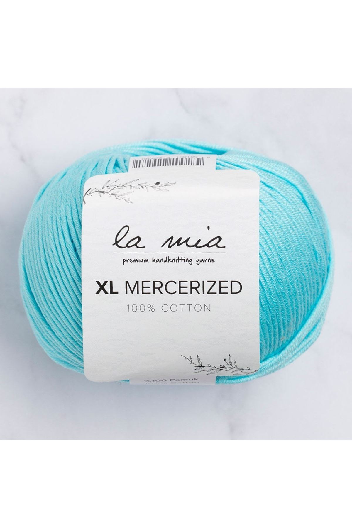 La Mia XL Mercerized Cam Göbeği El Örgü İpi - 123 - 33766