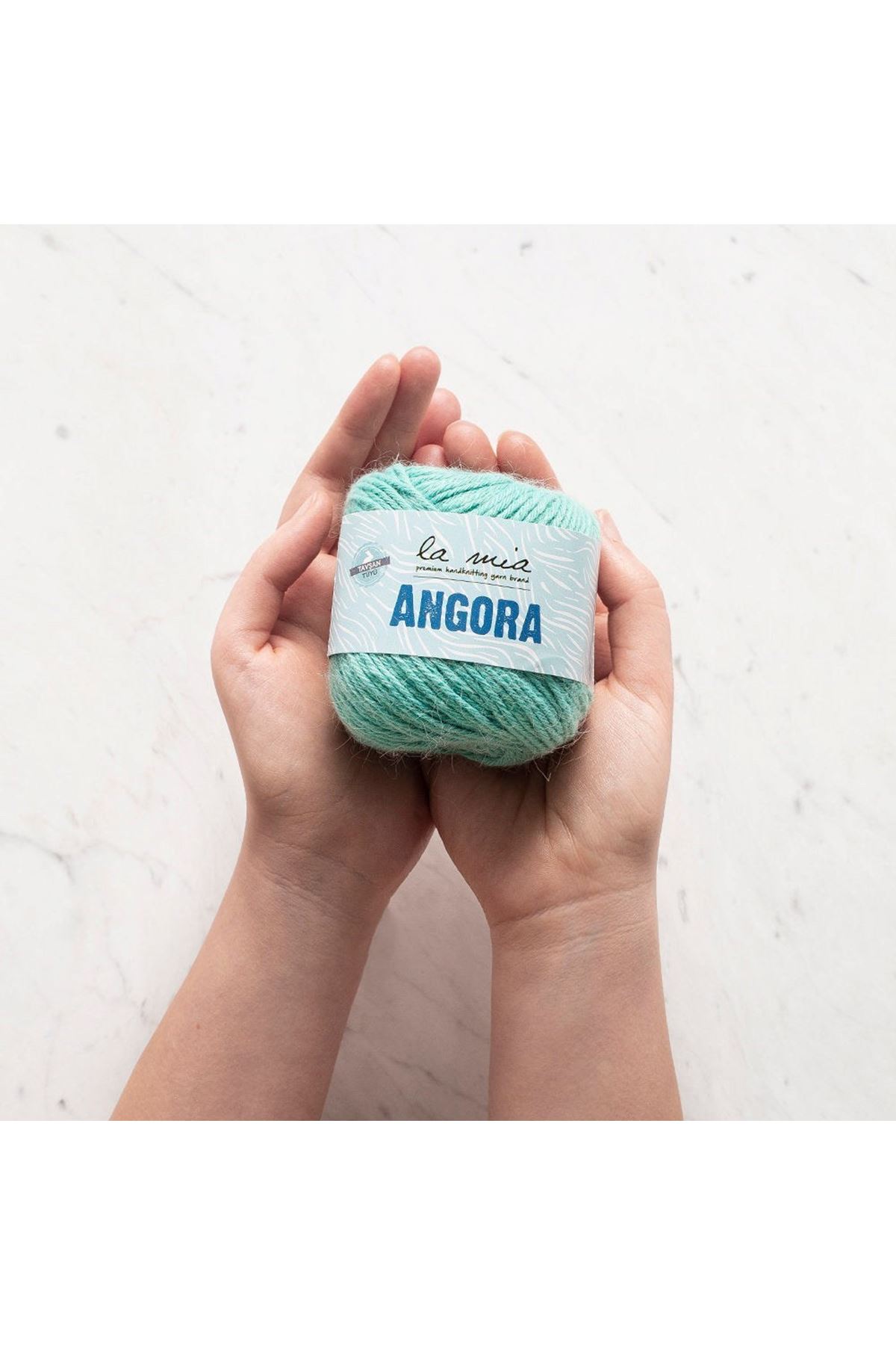 La Mia Angora 50gr Lacivert El Örgü İpi - L129 - 33803