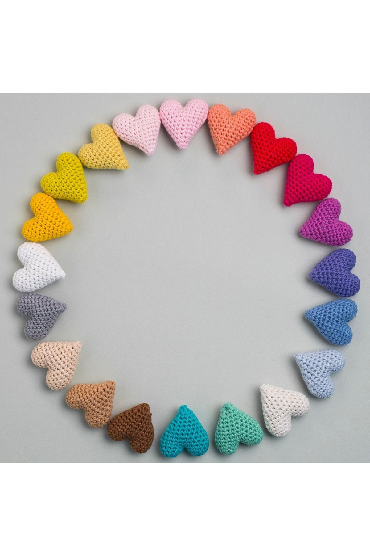 La Mia Mini Cottony 20li Paket 25g Renkli El Örgü İpi - 33845