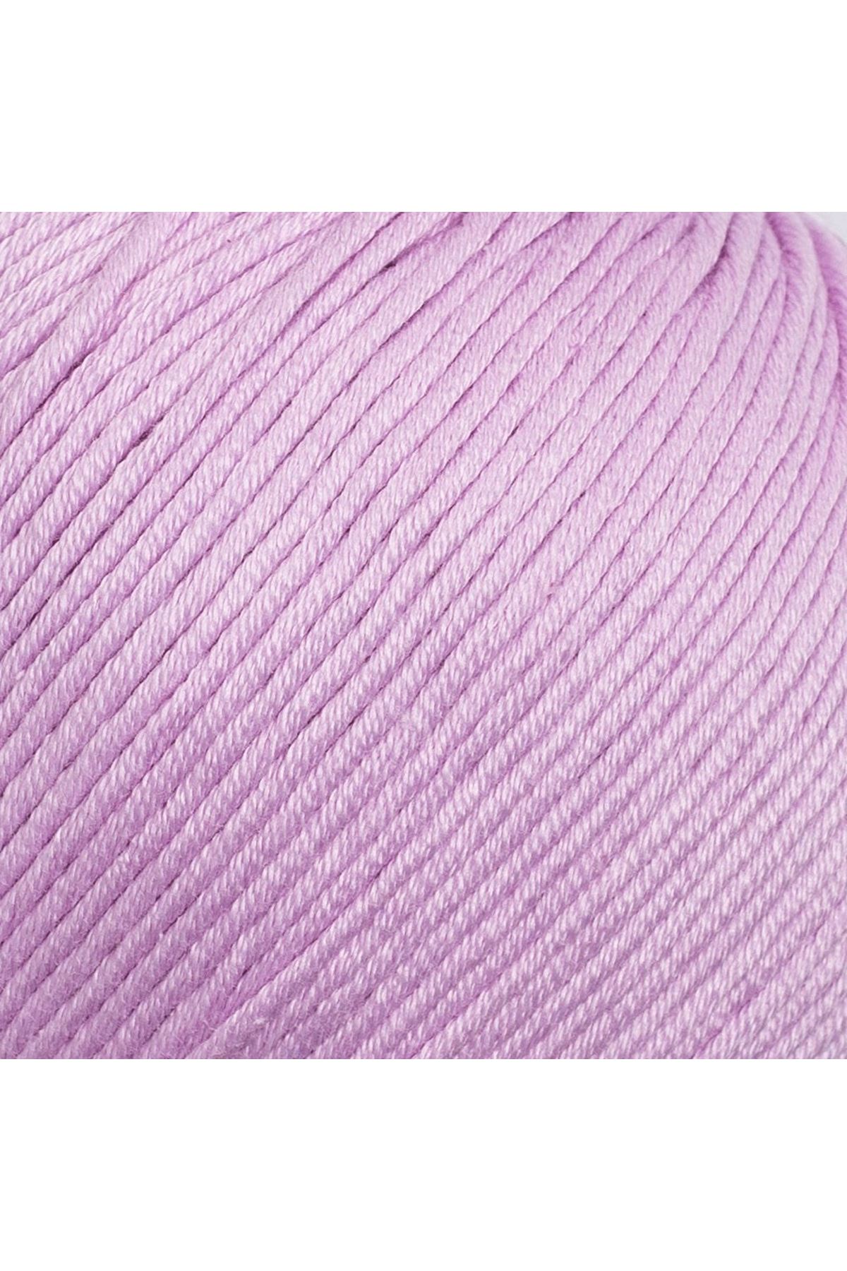 La Mia XL Mercerized Lila El Örgü İpi - 53 - 33764