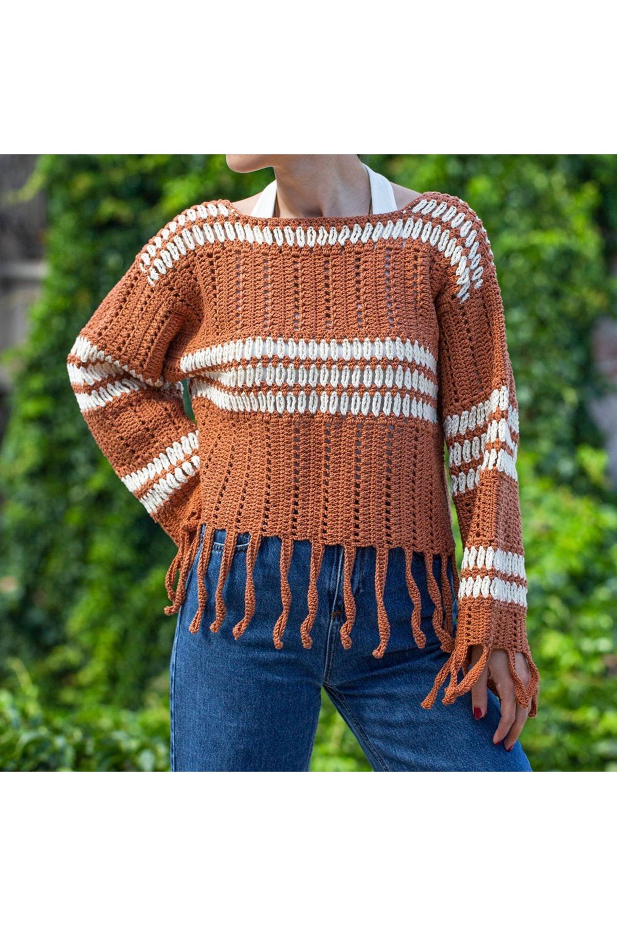 La Mia XL Mercerized Fuşya El Örgü İpi - 35 - 33763