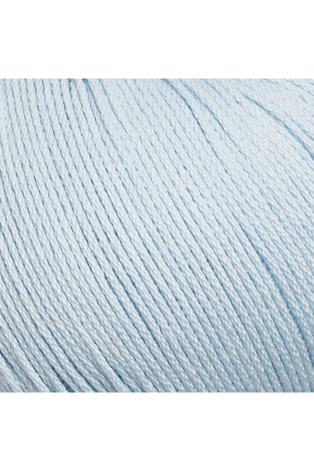 La Mia Lux Mercerized Cotton Bebe Mavi El Örgü İpi - 79 - 33748