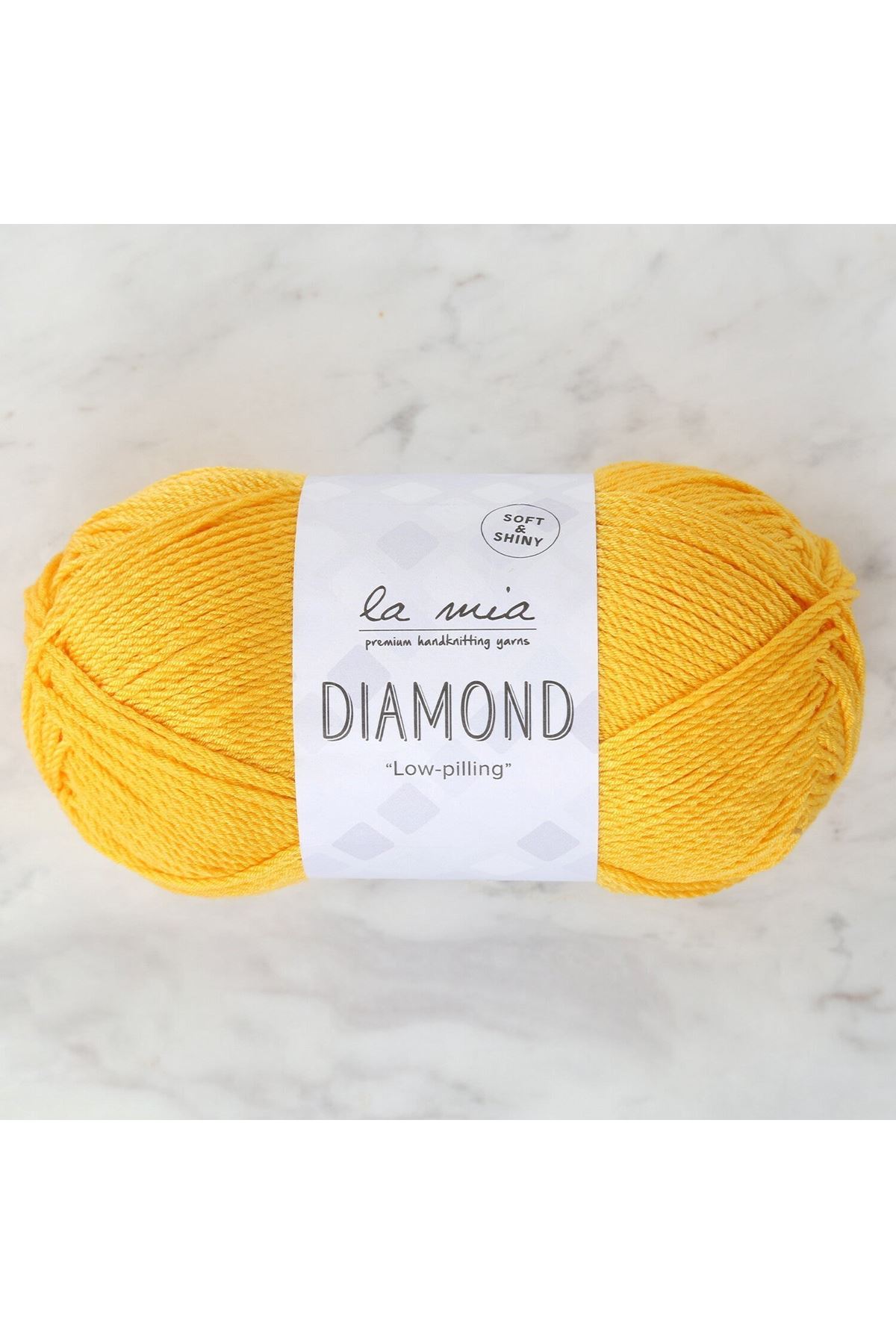 La Mia Diamond Hardal Sarısı El Örgü İpi - L003 - 33722