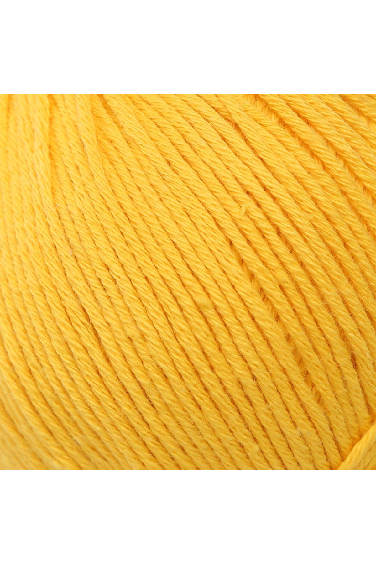 La Mia Cottony Hardal Sarı Bebek El Örgü İpi - P18-L018 - 33559