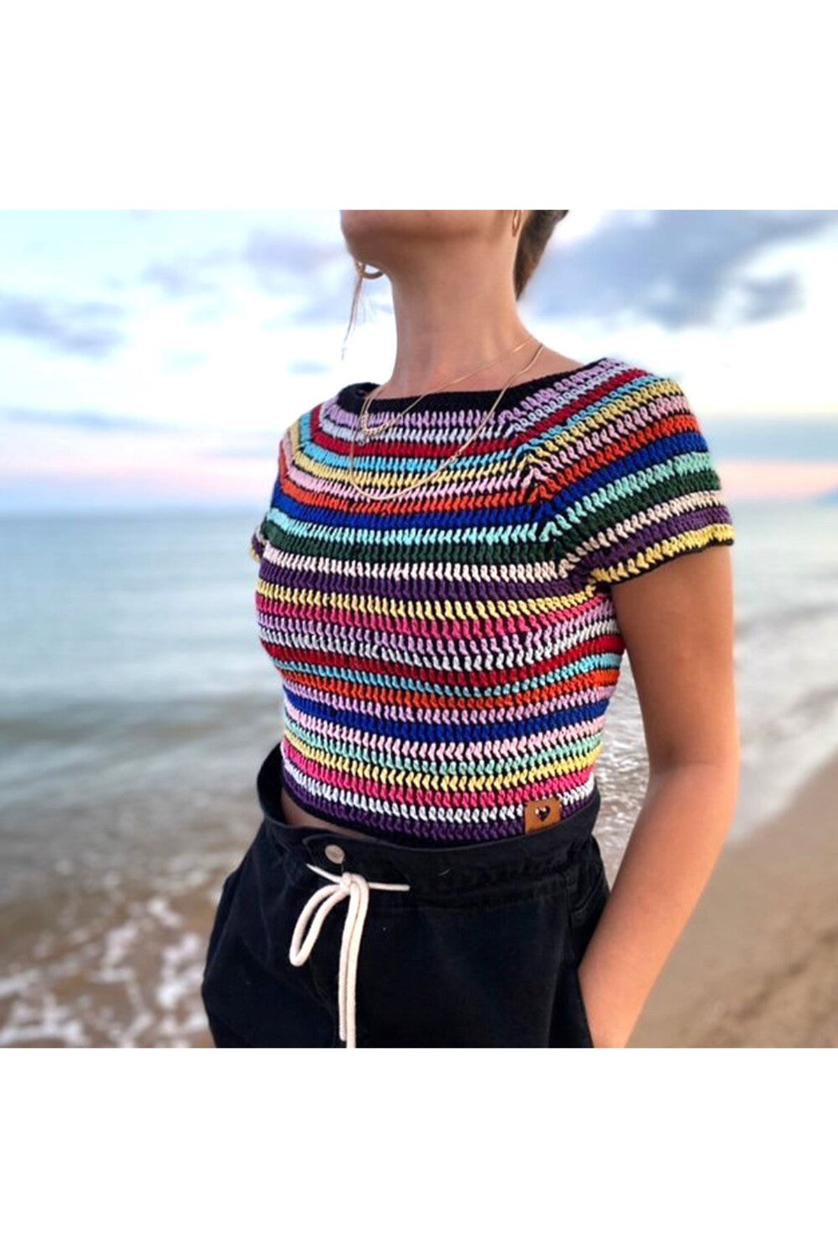 La Mia Mercerized Cotton Gri El Örgü İpi - 232 - 33578