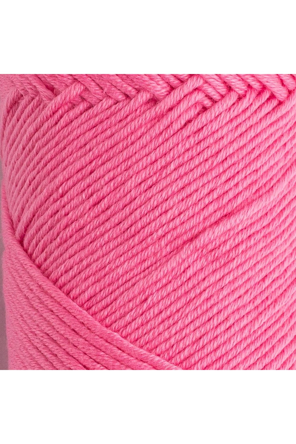La Mia Baby Cotton Pembe El Örgü İpi - L046 - 33645
