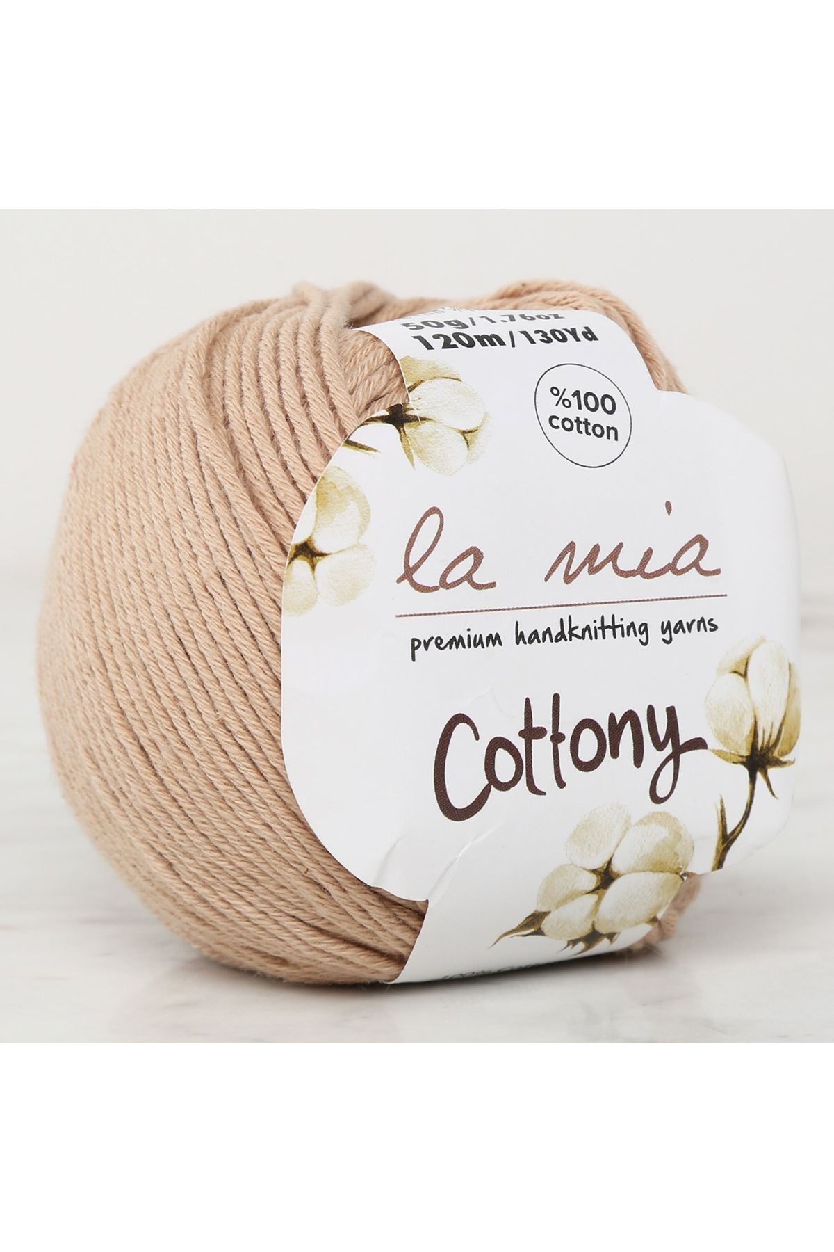 La Mia Cottony Bej Bebek El Örgü İpi - P4-L004 - 33573