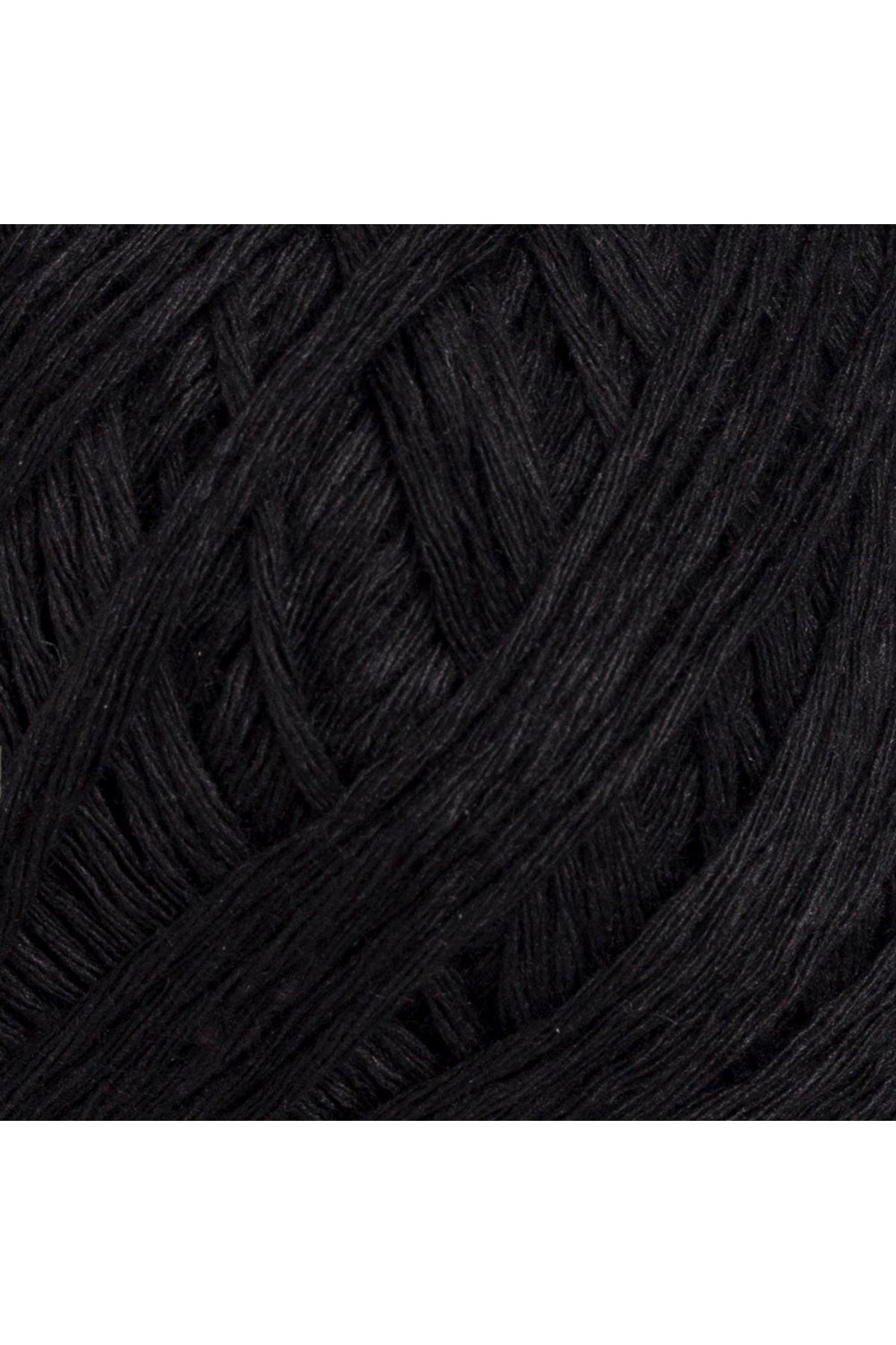 Loren Natural Baby Siyah El Örgü İpi - R004 - 33697