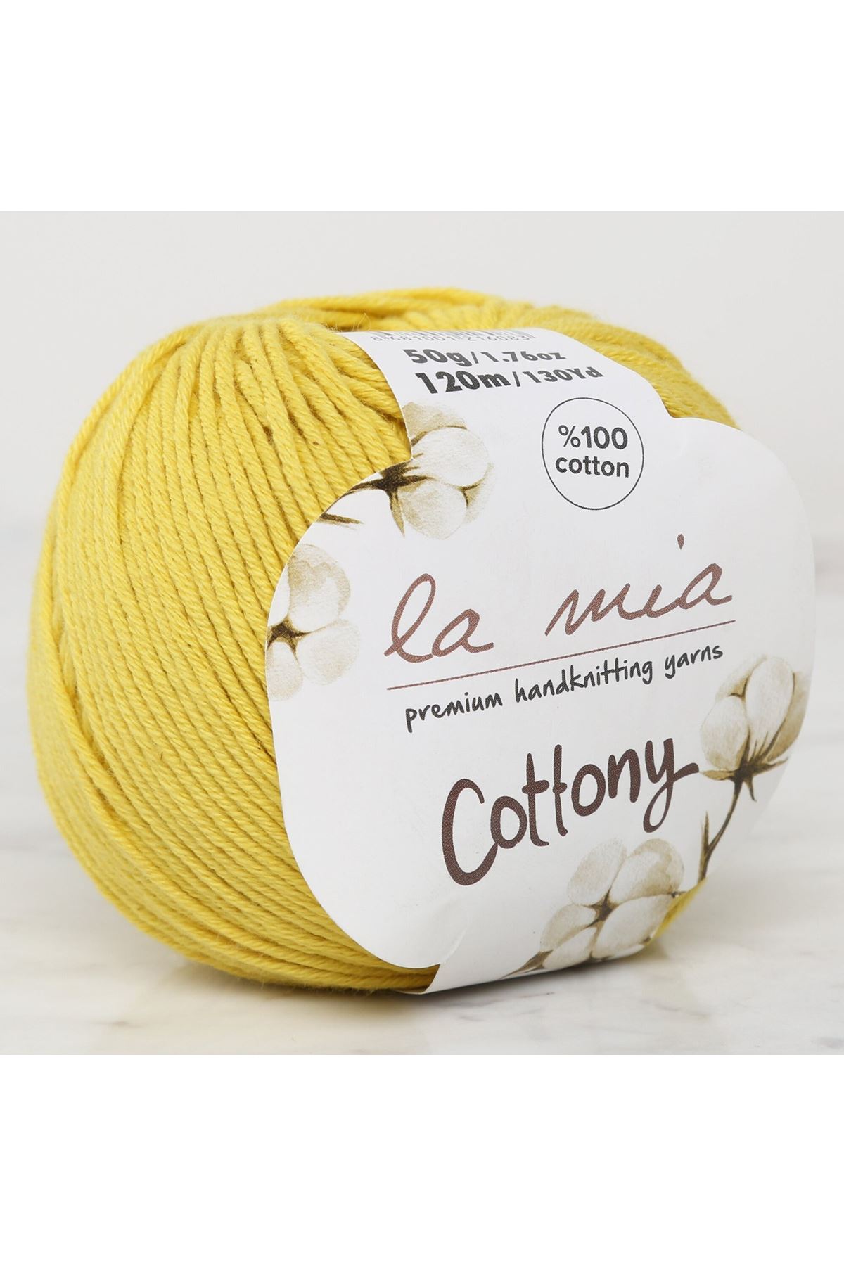 La Mia Cottony Hardal Sarısı Bebek El Örgü İpi - P31-L189 - 33663