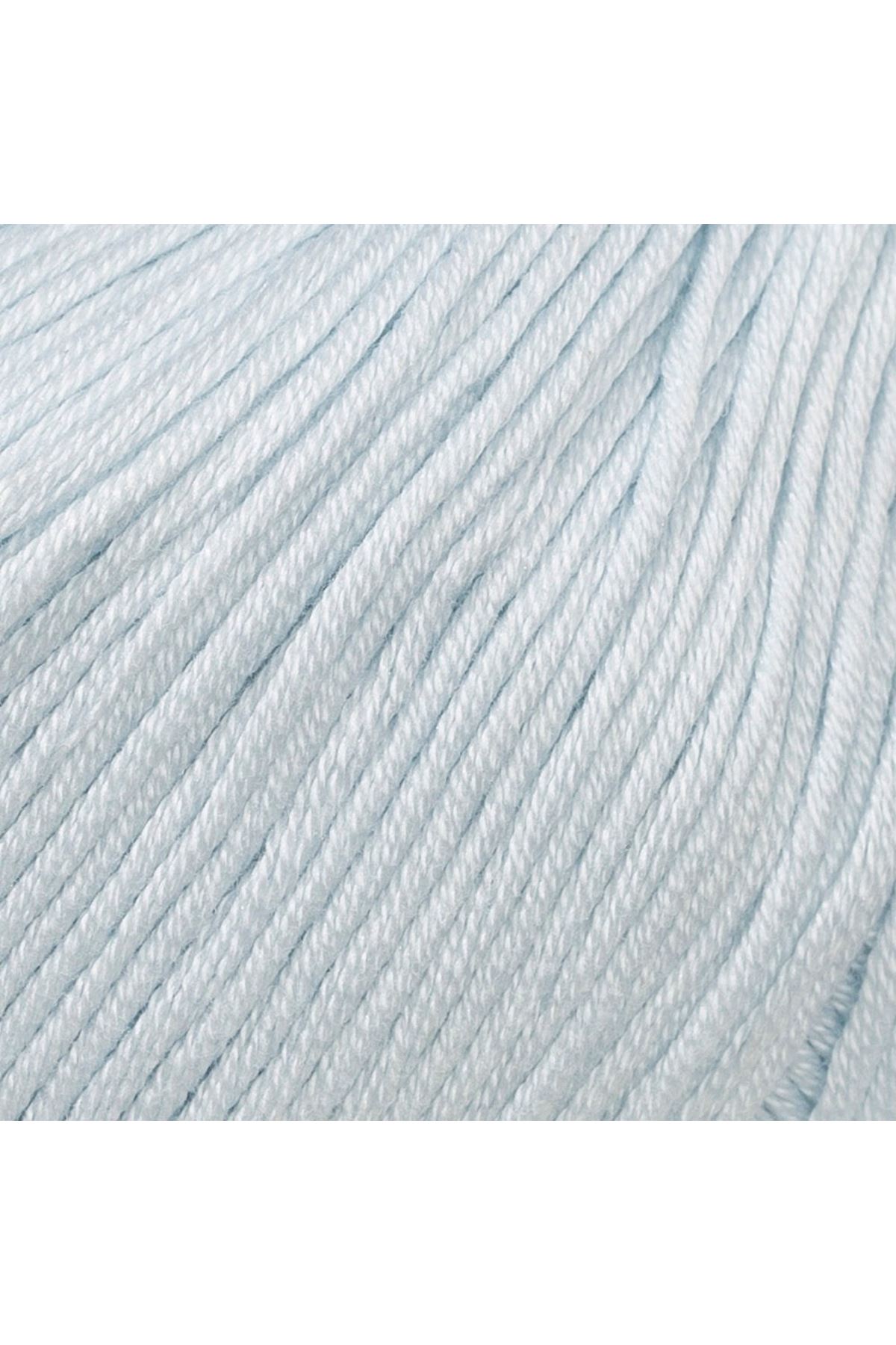 La Mia Mercerized Cotton Bebe Mavi El Örgü İpi - 79 - 33592